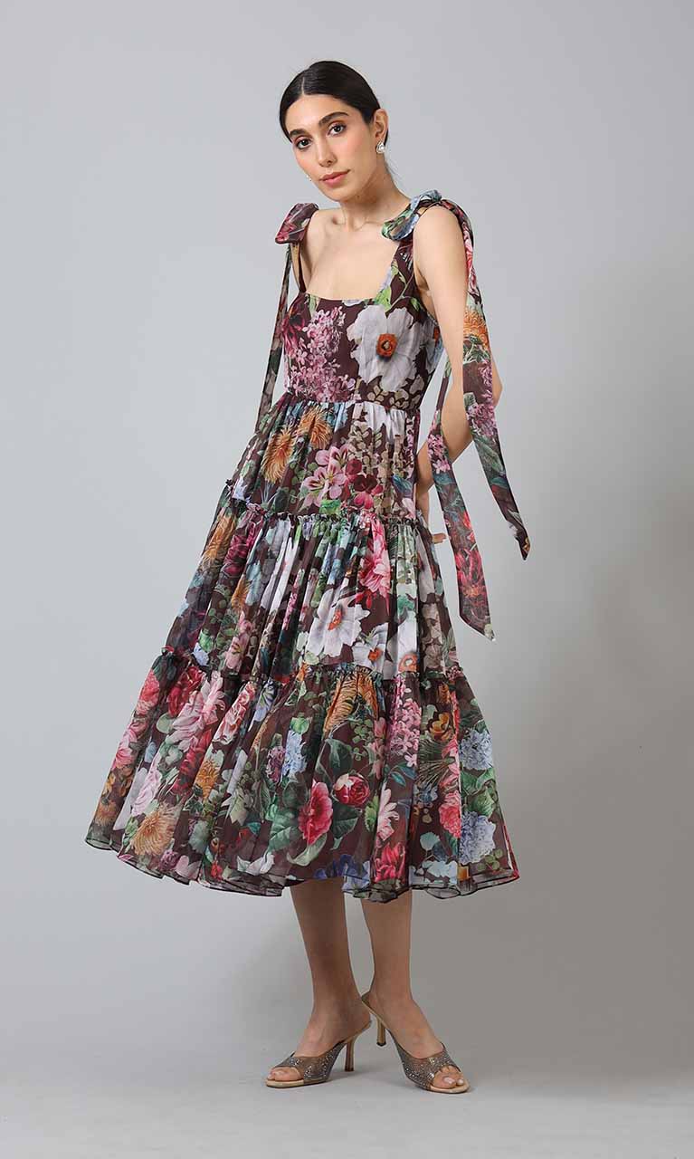 Penelope Brown Dress