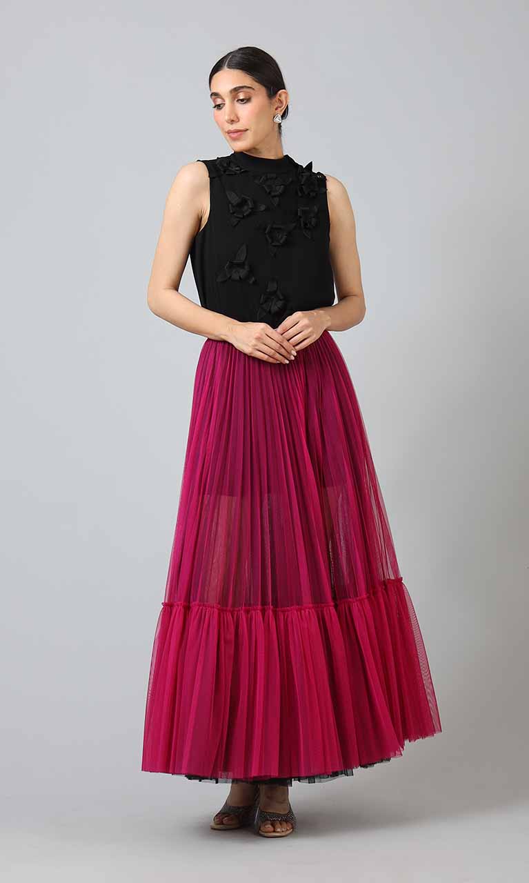 Sheer pleats