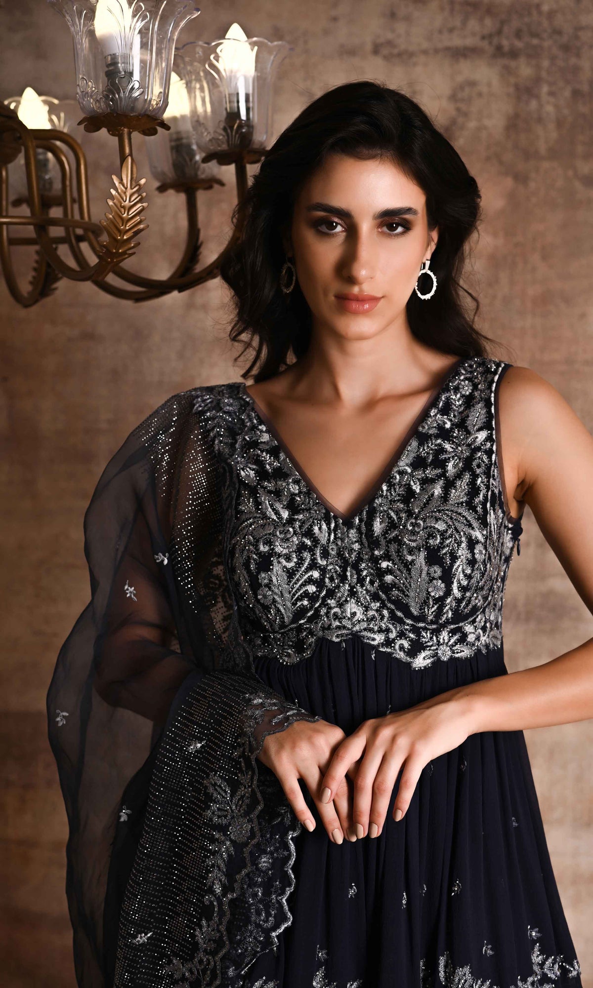 Nushin Sharara set