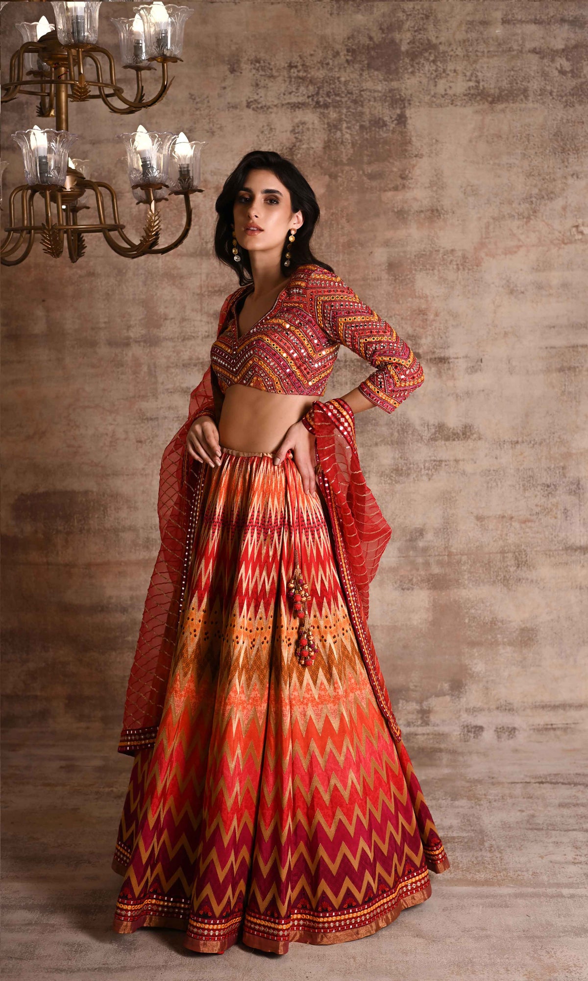 Saranya Lehanga Set