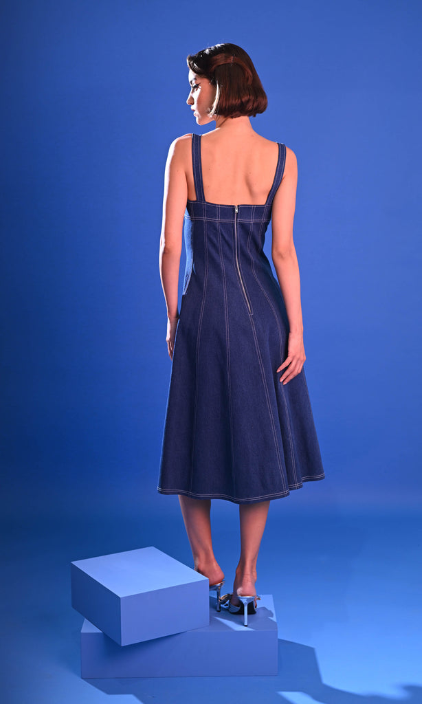 Vericale Denim Dress