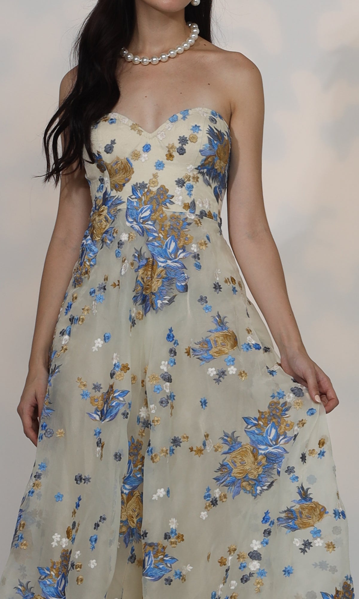 Zinnia Embroidered Dress