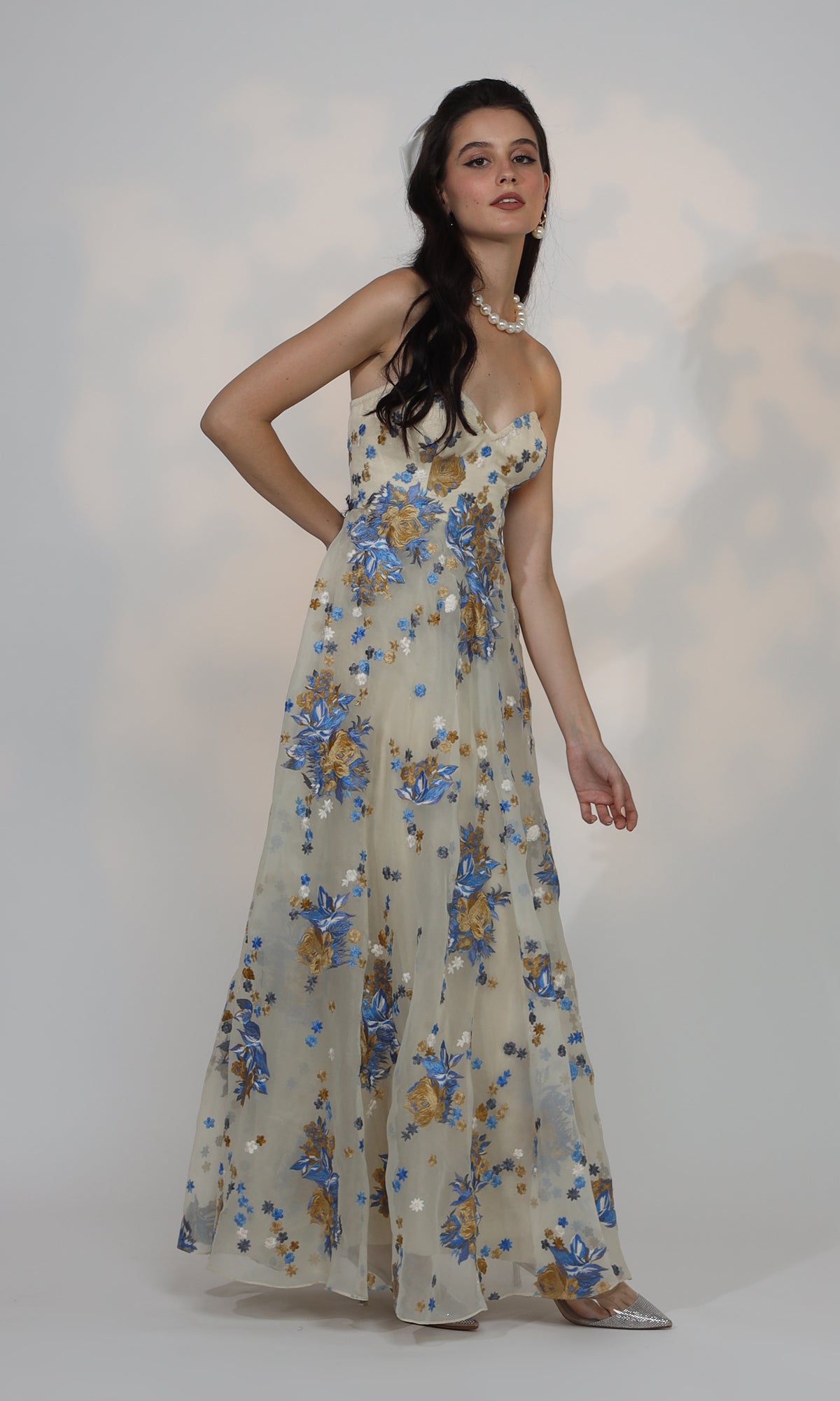 Zinnia Embroidered Dress