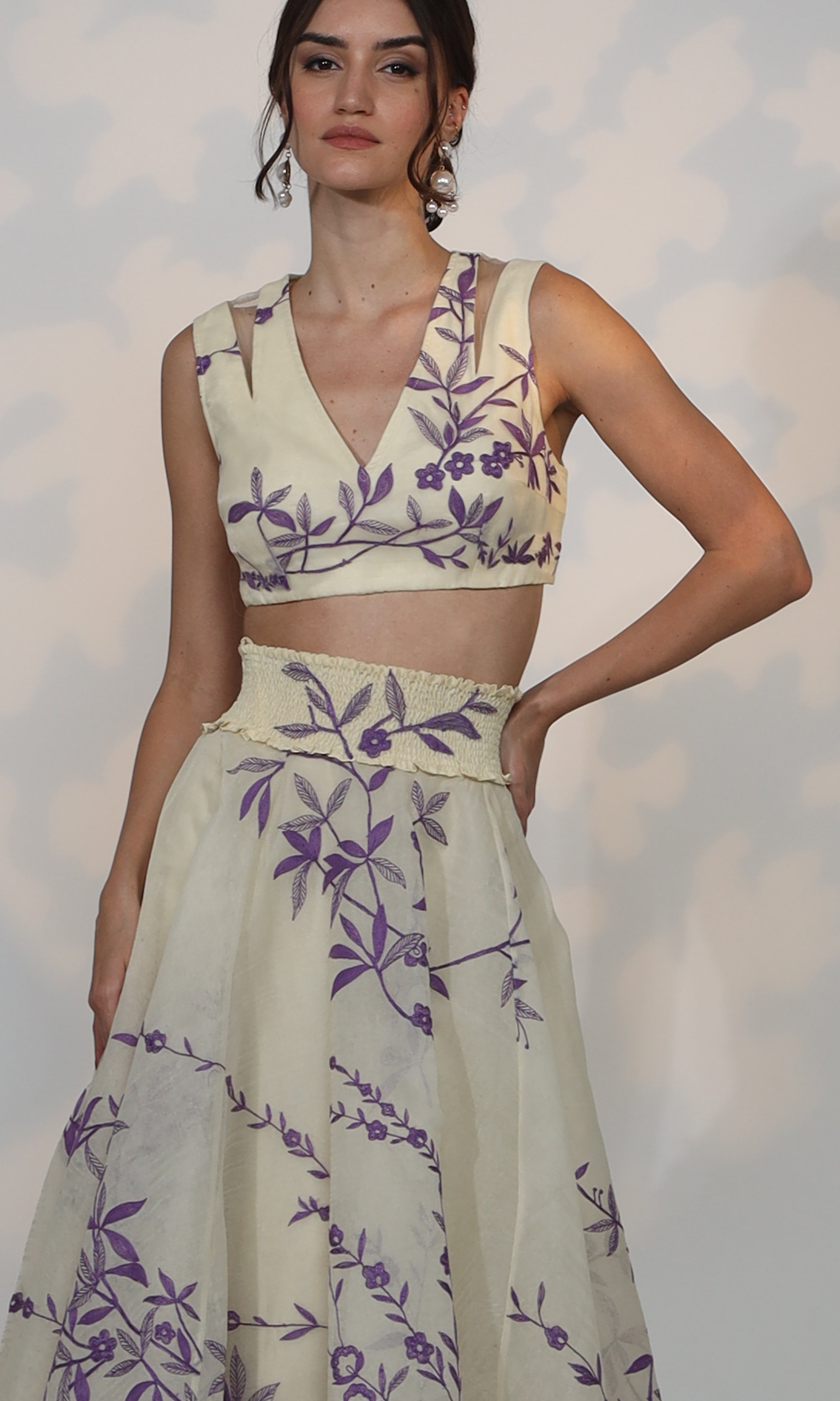 Violet flowers