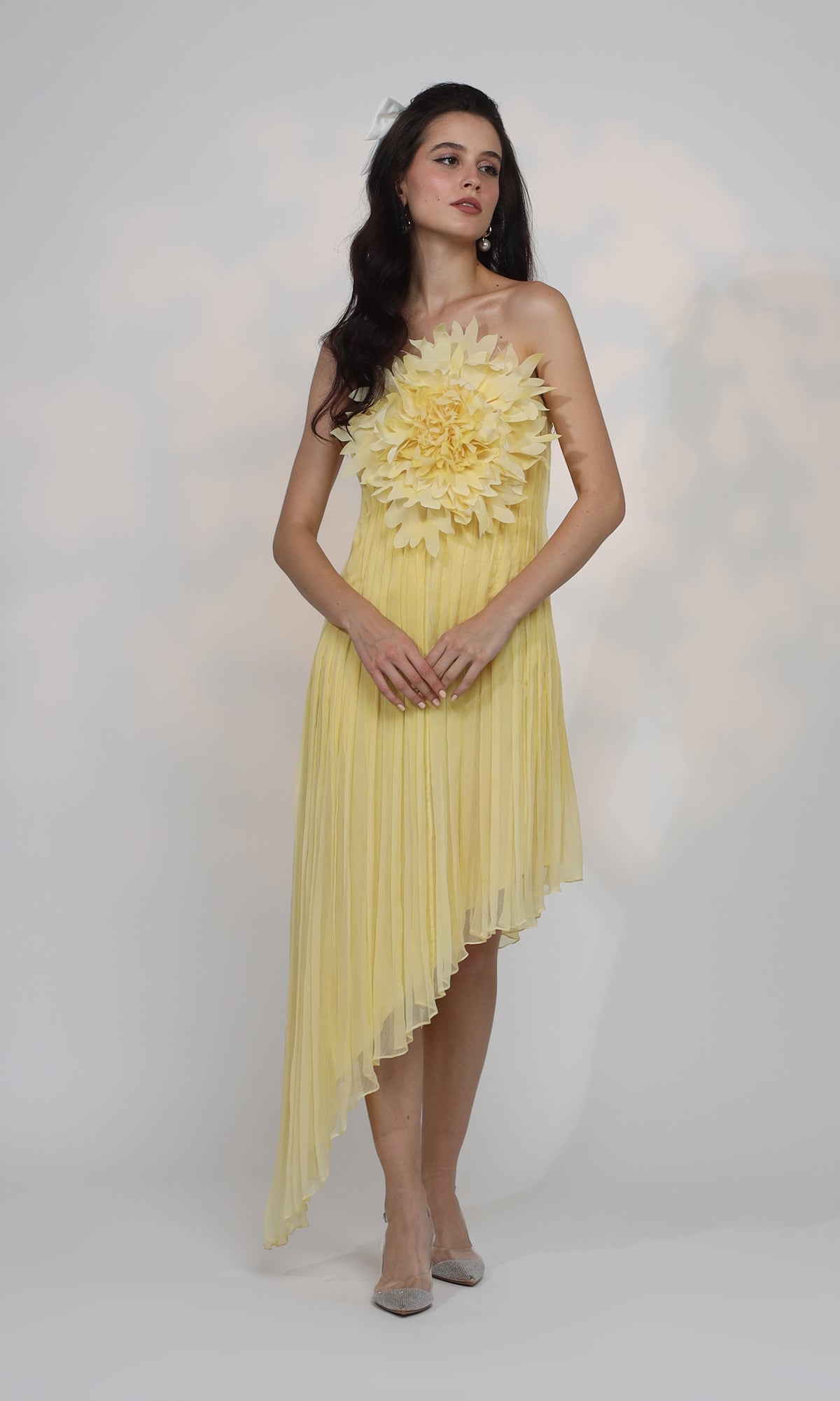 Flavia Floral yellow dress