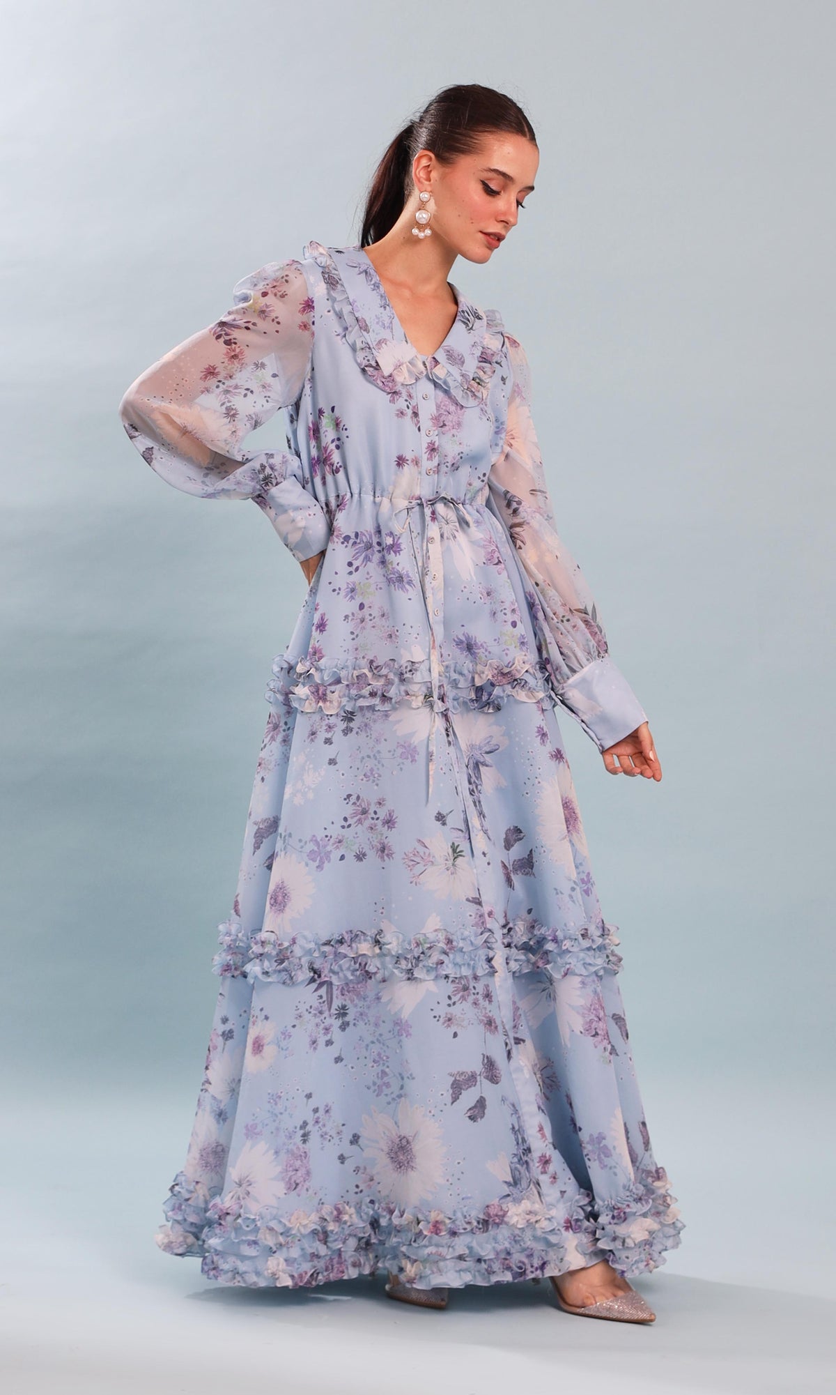 Shira Lavender Gown