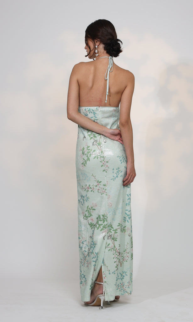 Petal Evening Gown– designer gown by Geisha Designs, view 4