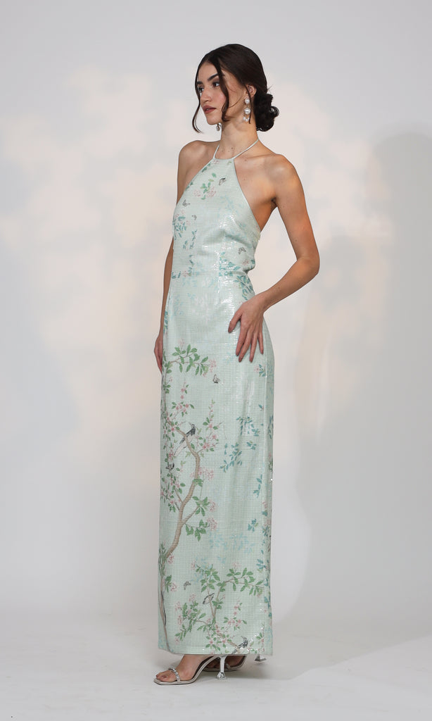 Petal Evening Gown– designer gown by Geisha Designs, view 3