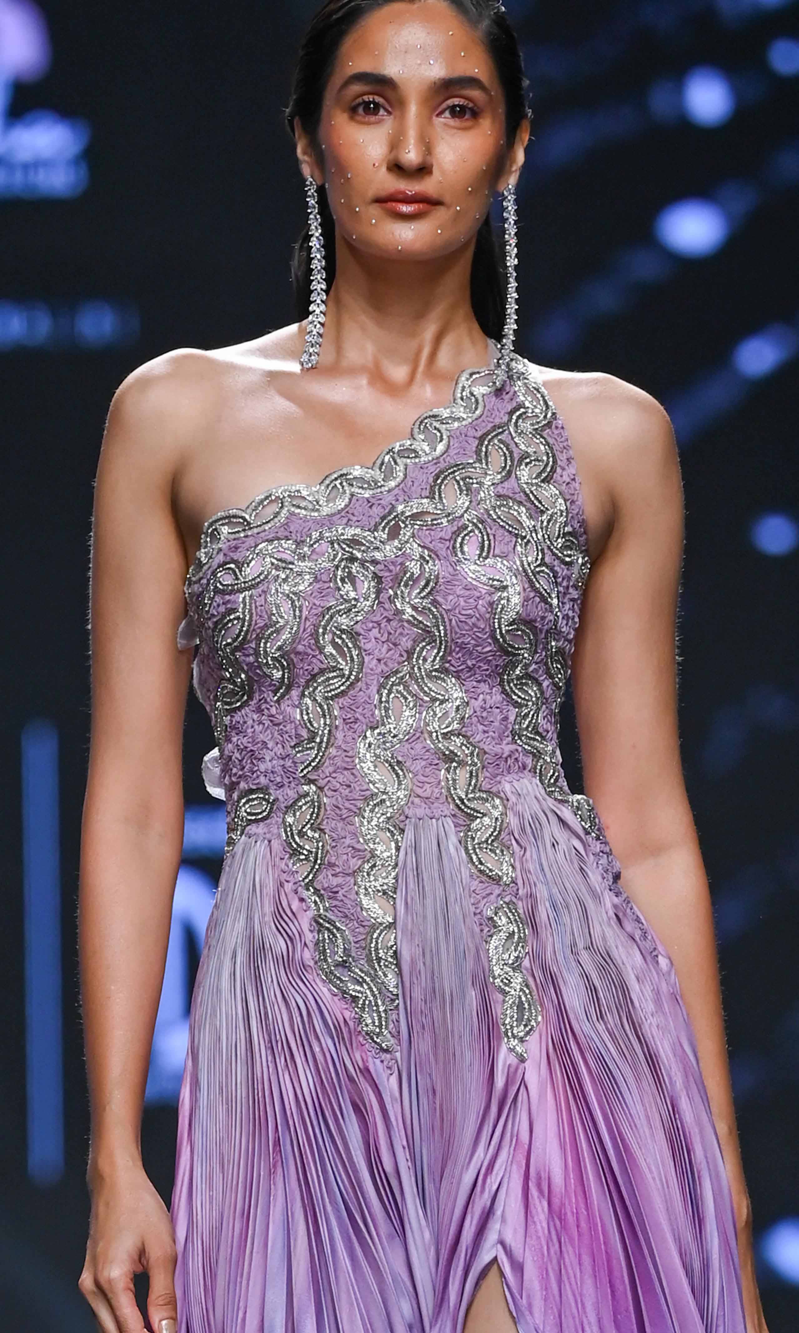 Silver embroidery