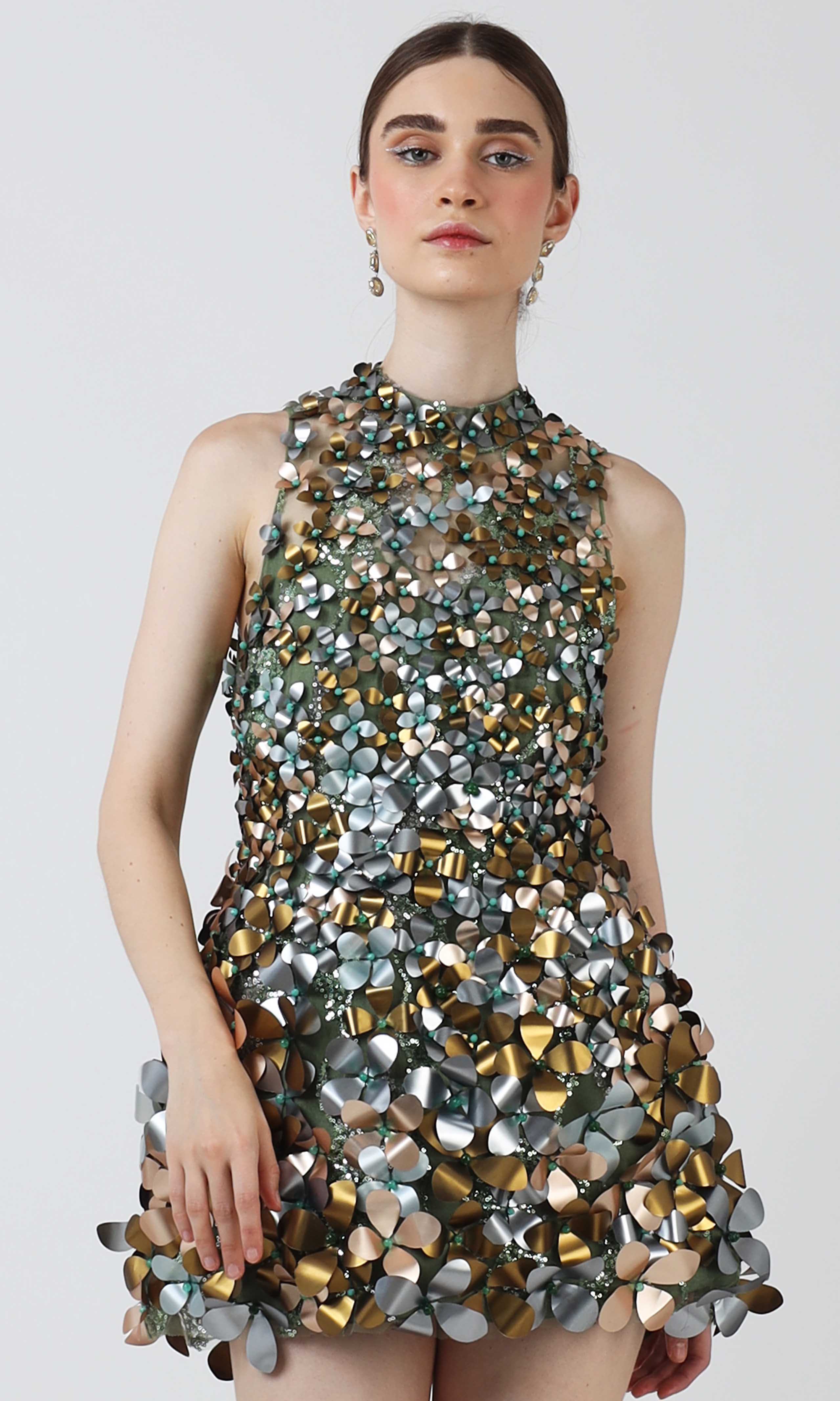 Metallic flowers