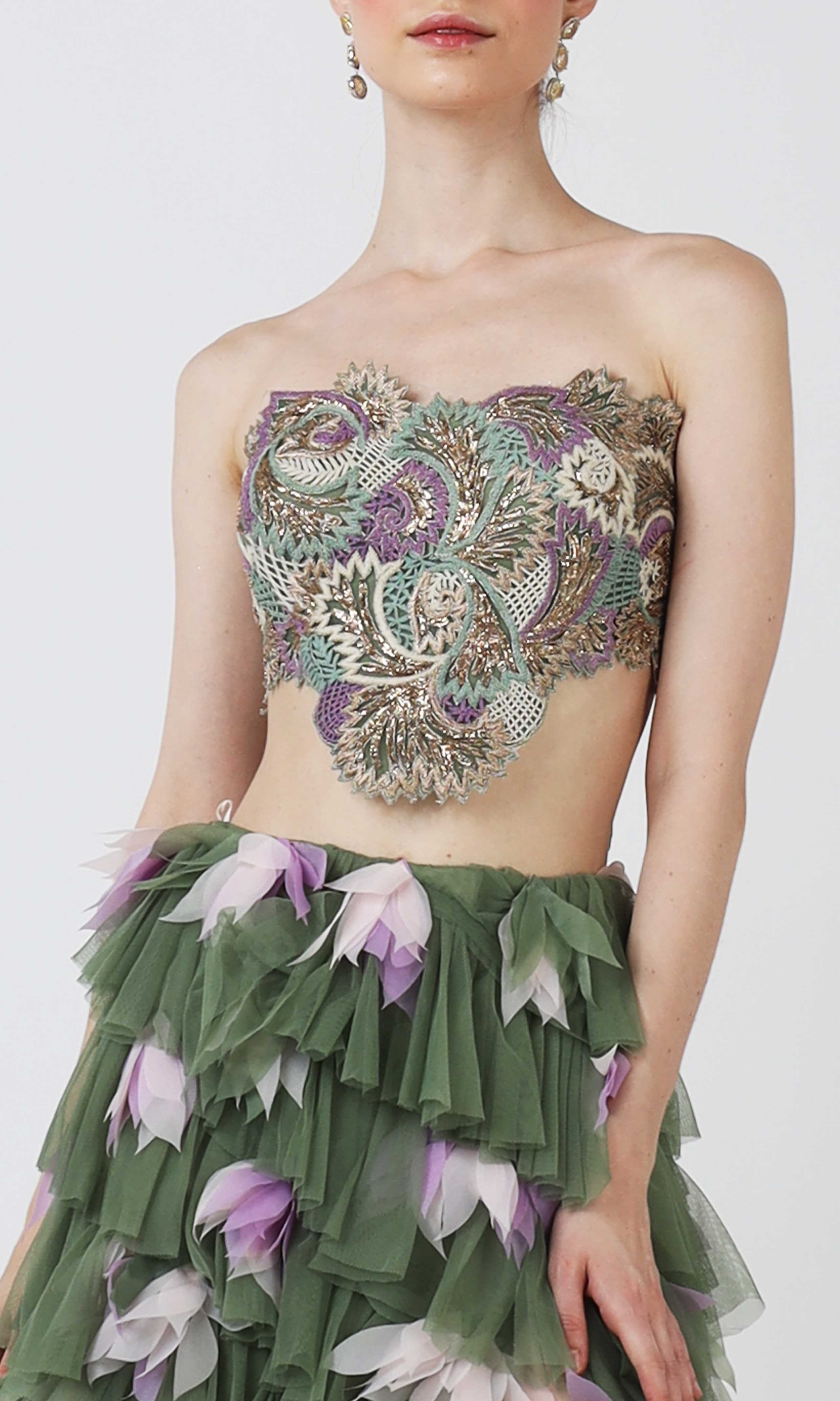 Intricate embroidery