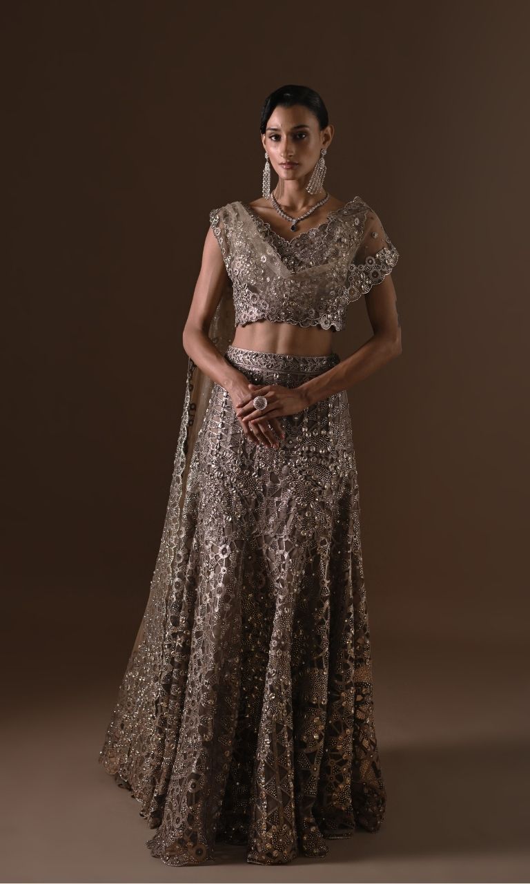 Opaline Embellished Lehenga Set