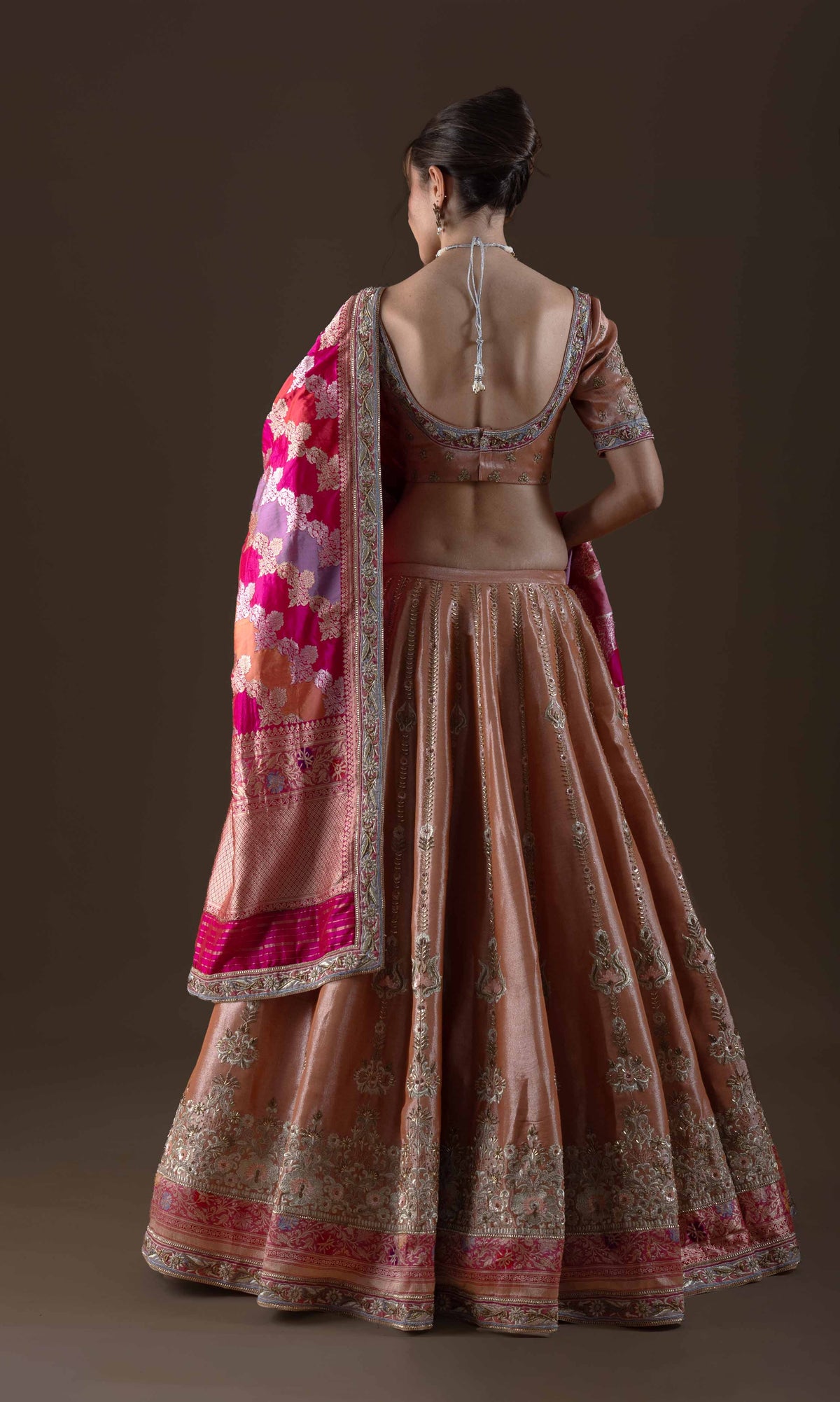 The Blush Bloom Lehenga