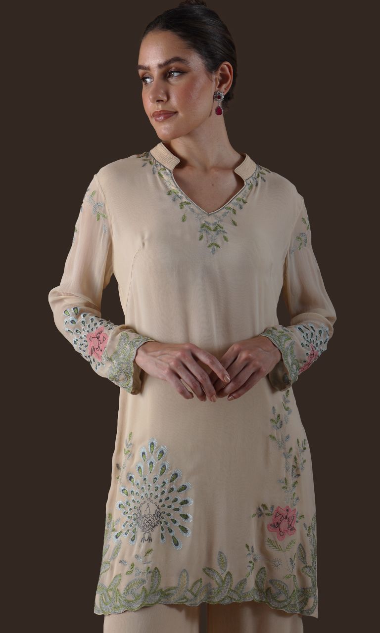 Blossom Breeze Embroidered Set