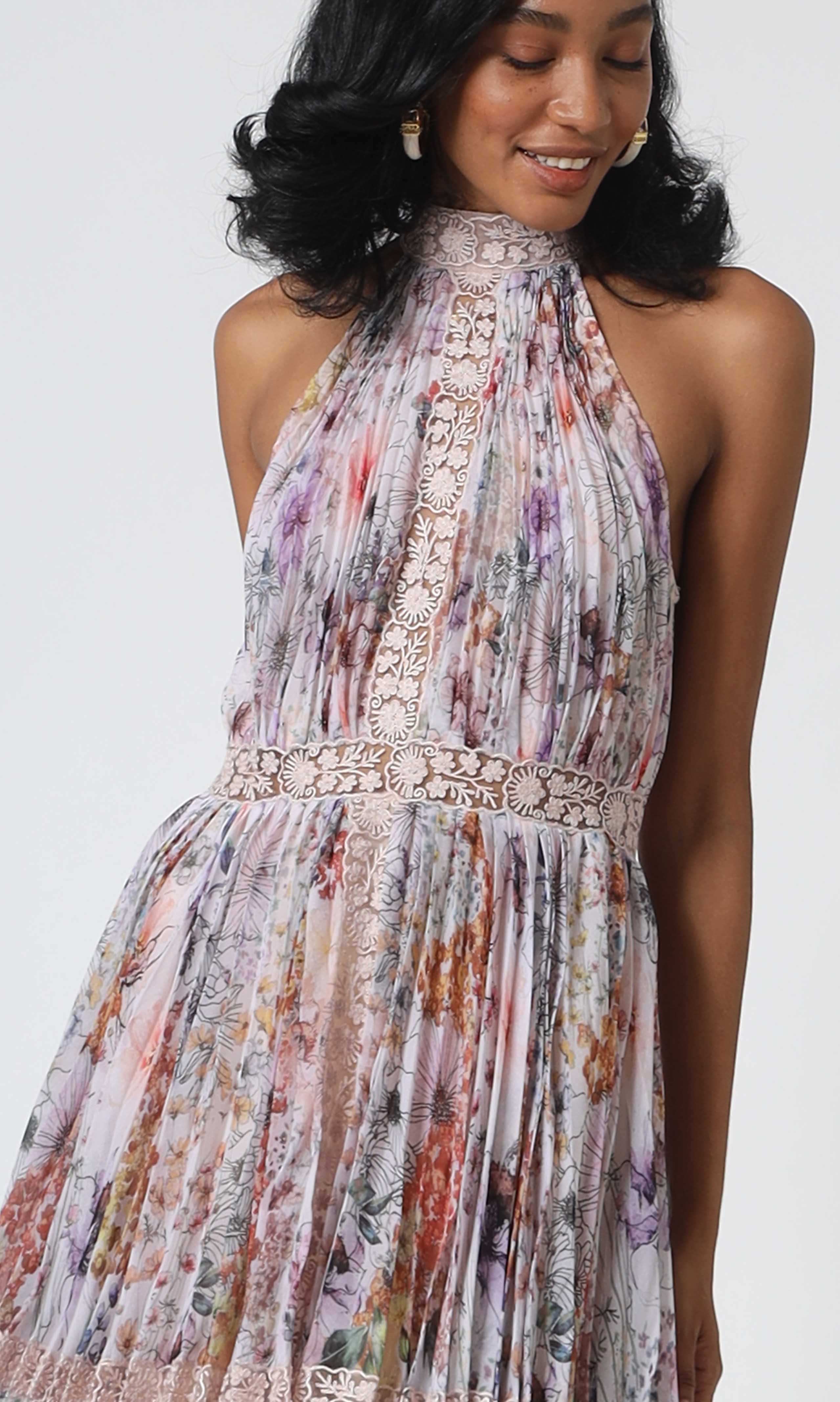 Lace and print
