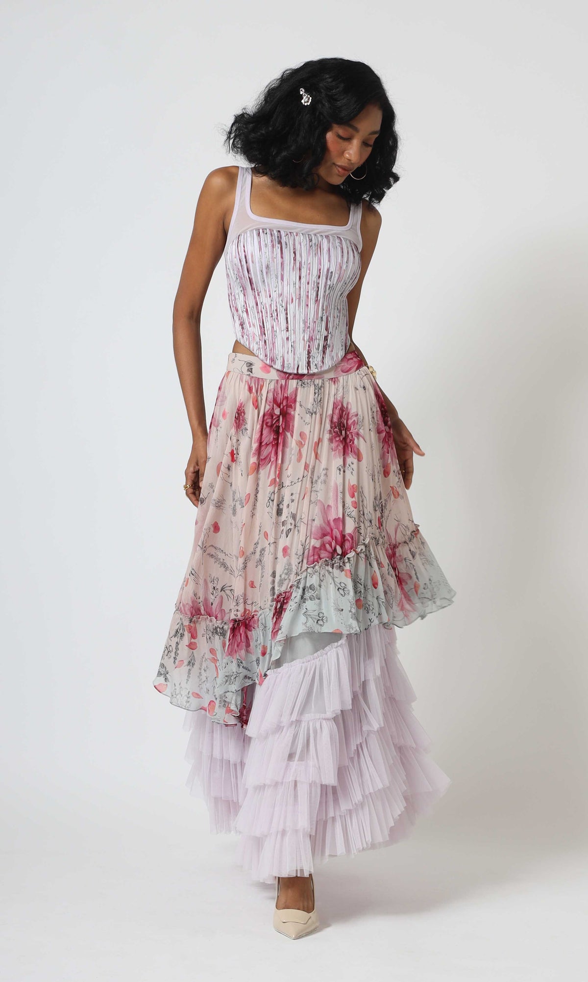 Celandine Top/Skirt Set