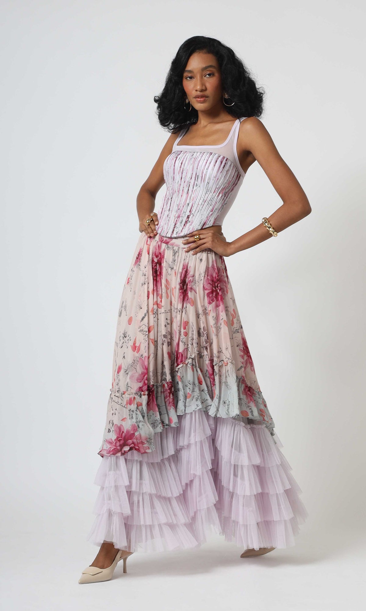 Celandine Top/Skirt Set