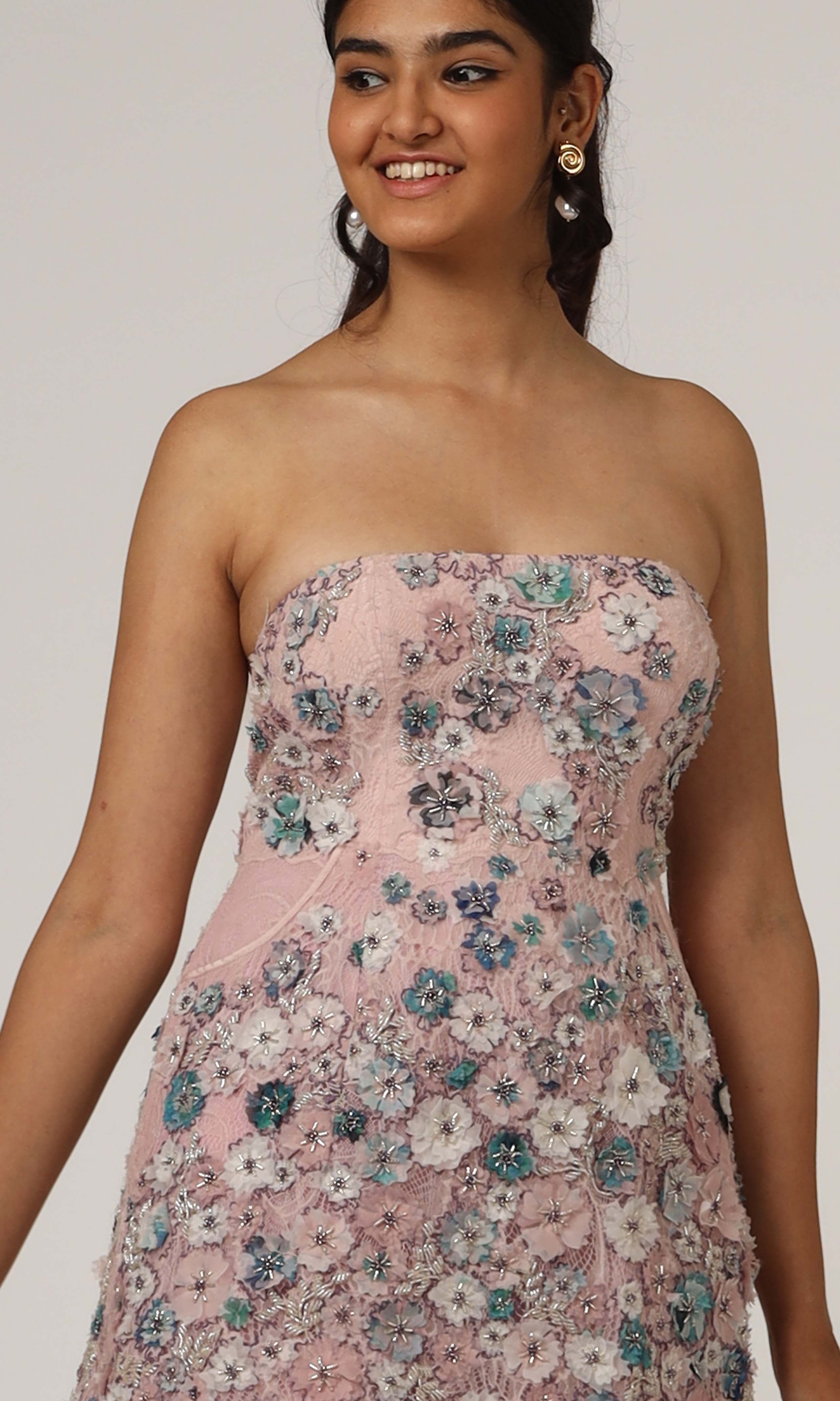 3D pastel florals
