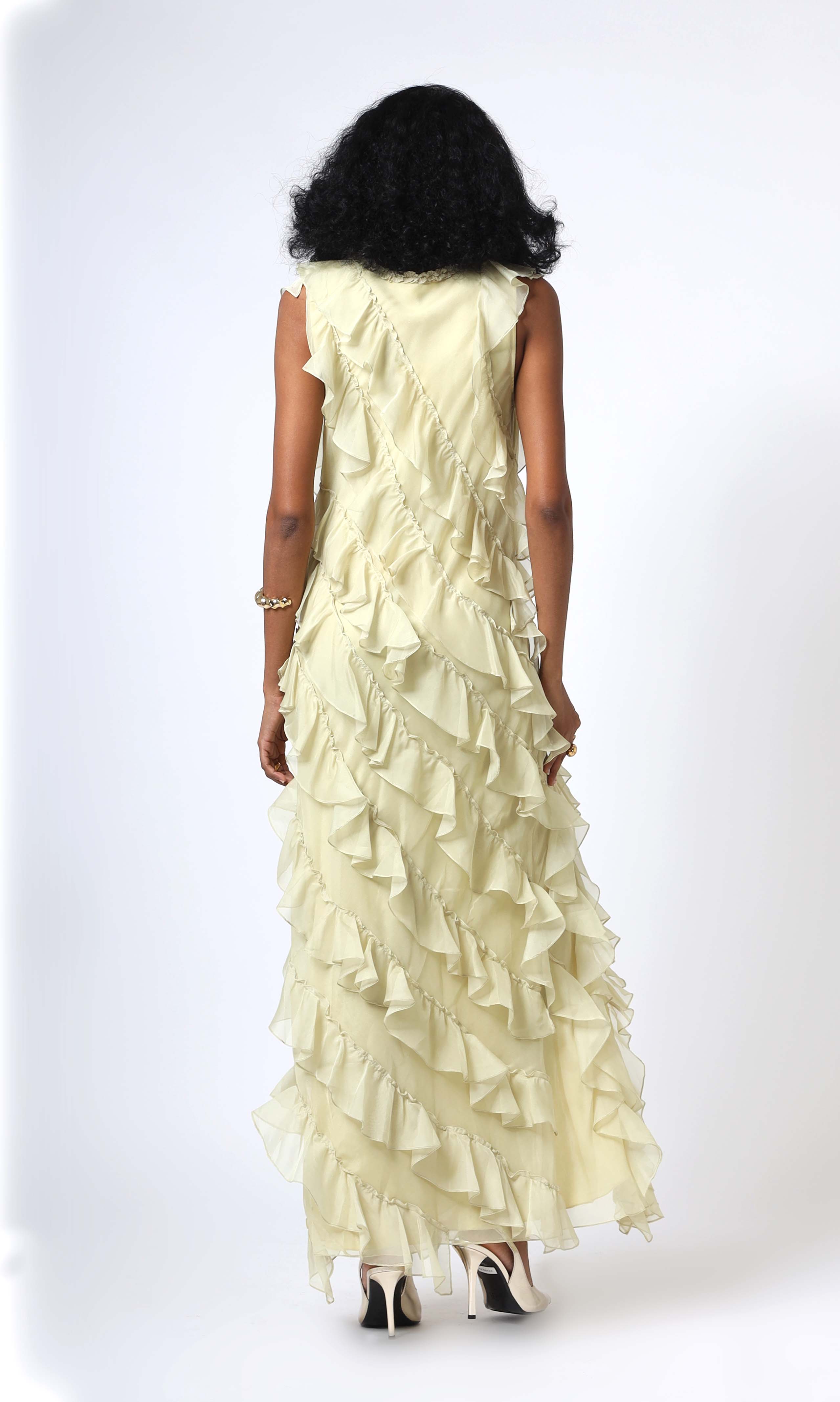Cascading ruffles