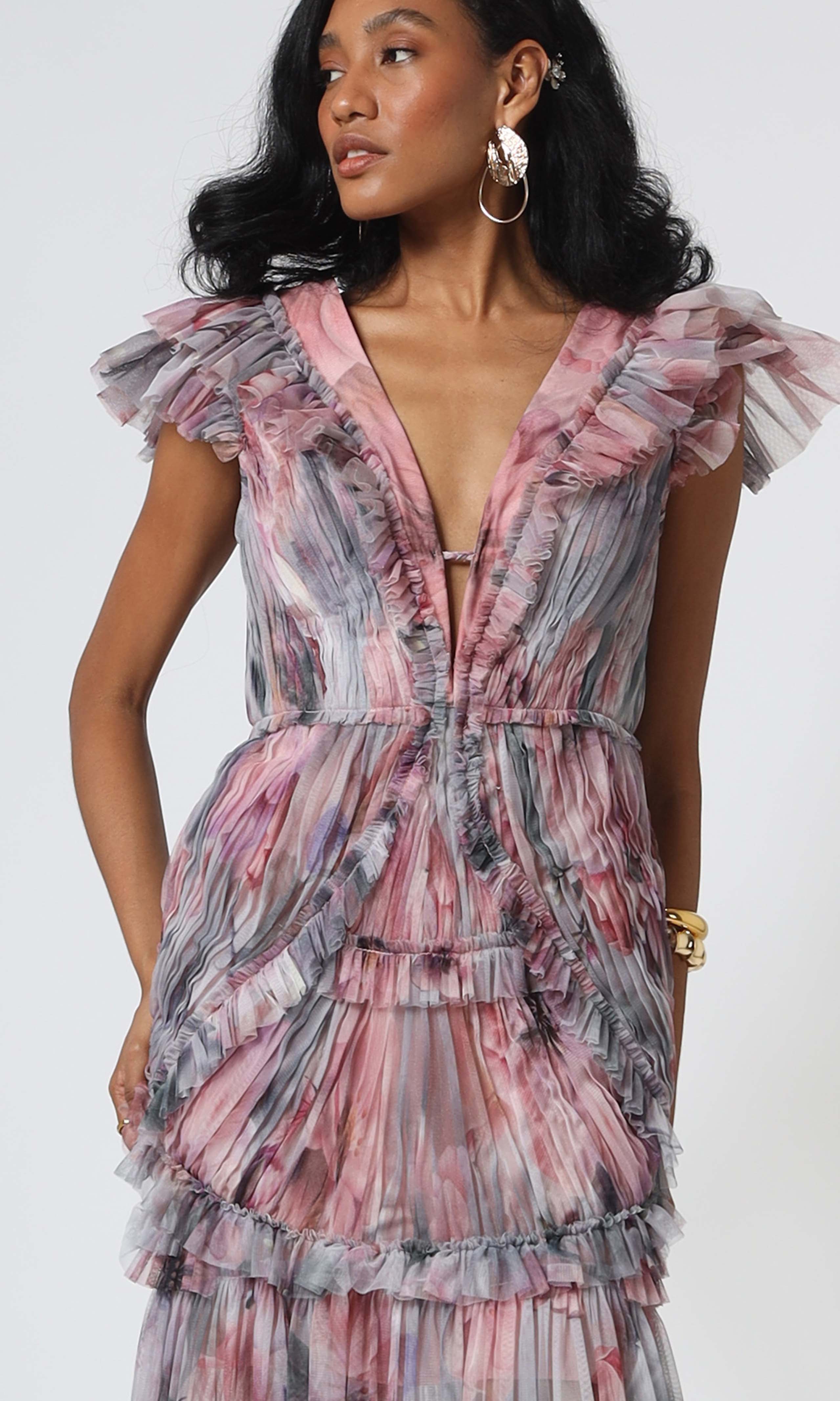Watercolour ruffles