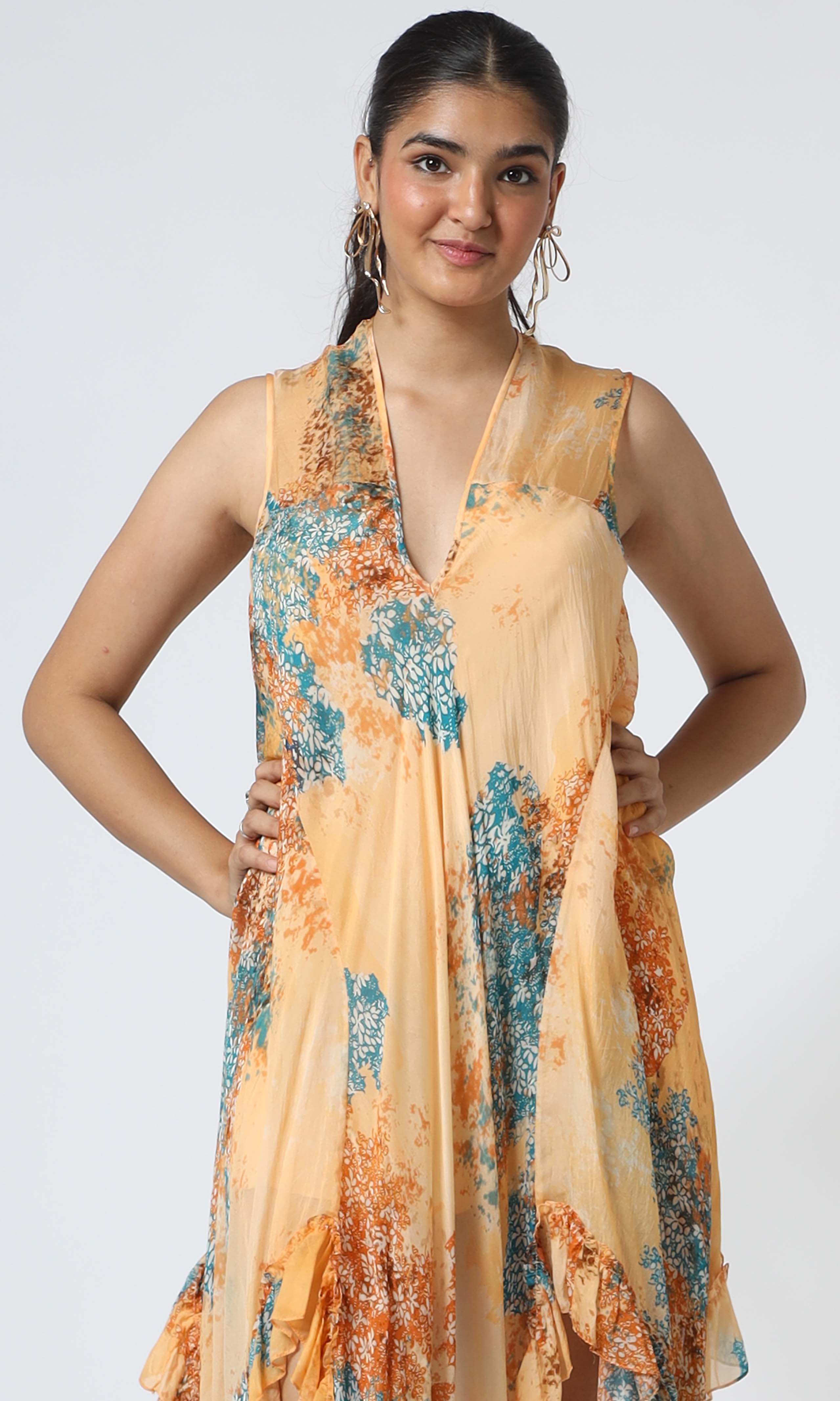 Coral-like print