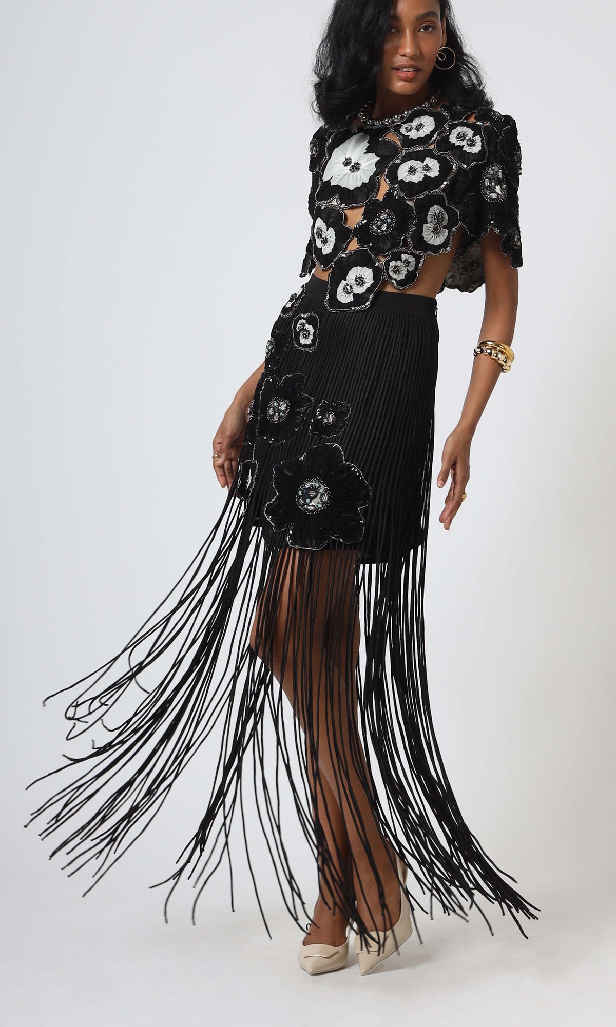 Floryn Top & Skirt Set