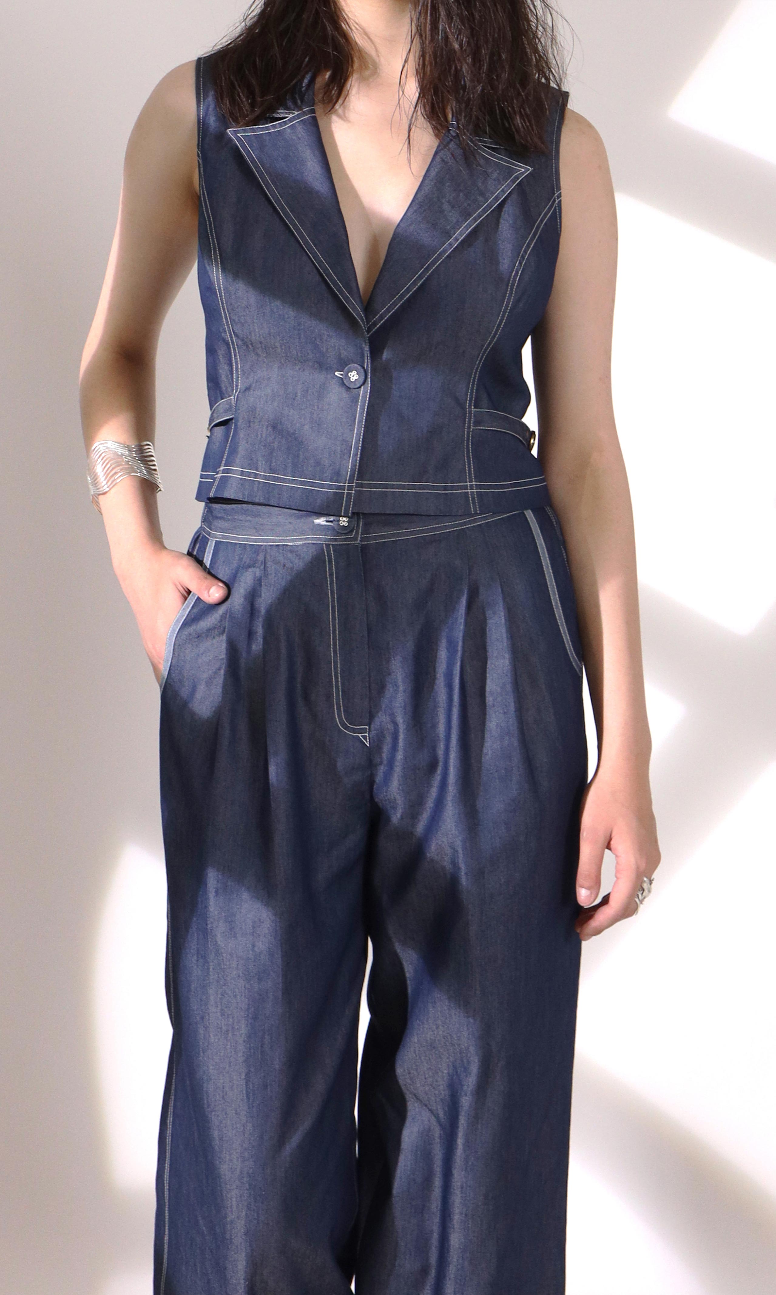 Lapels and stitching