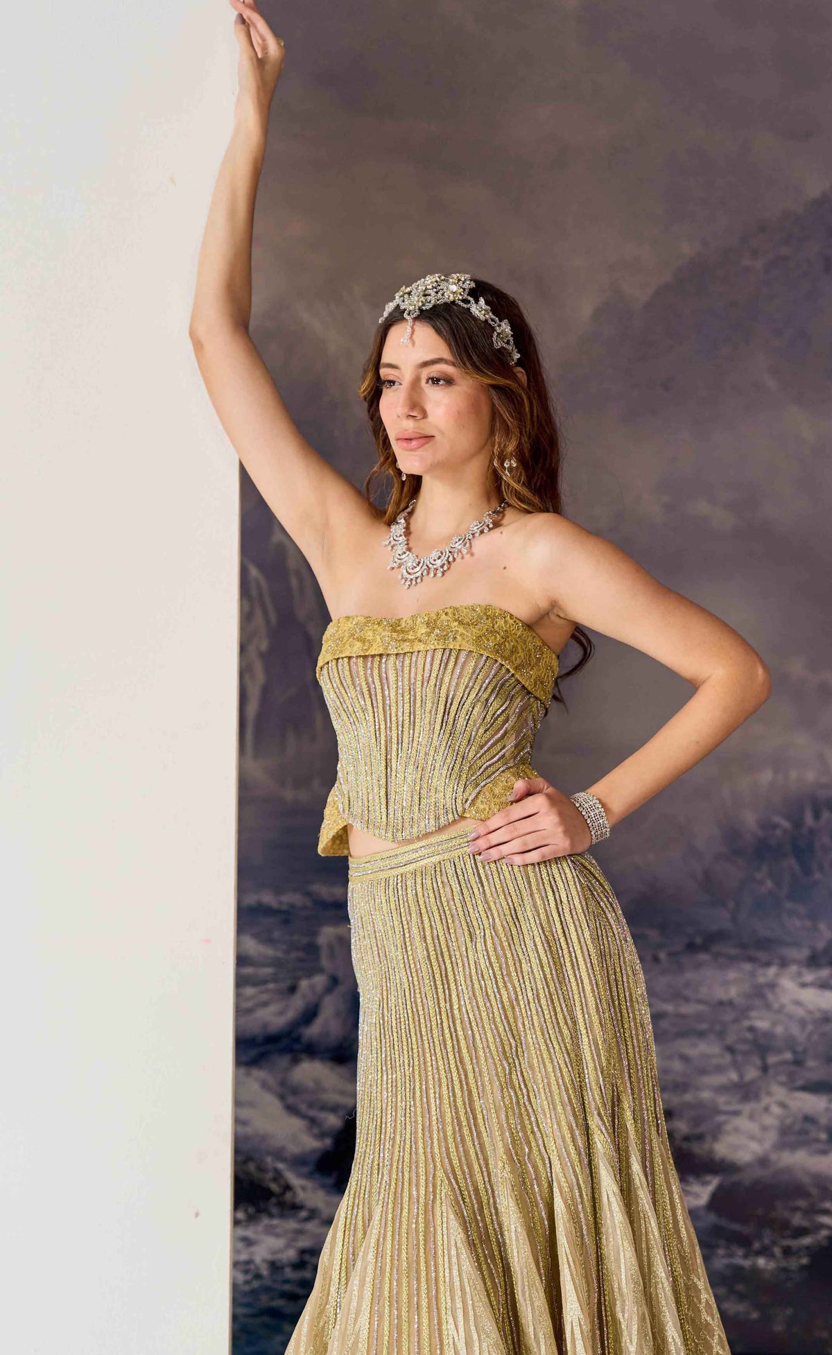 Lari Lehenga Set