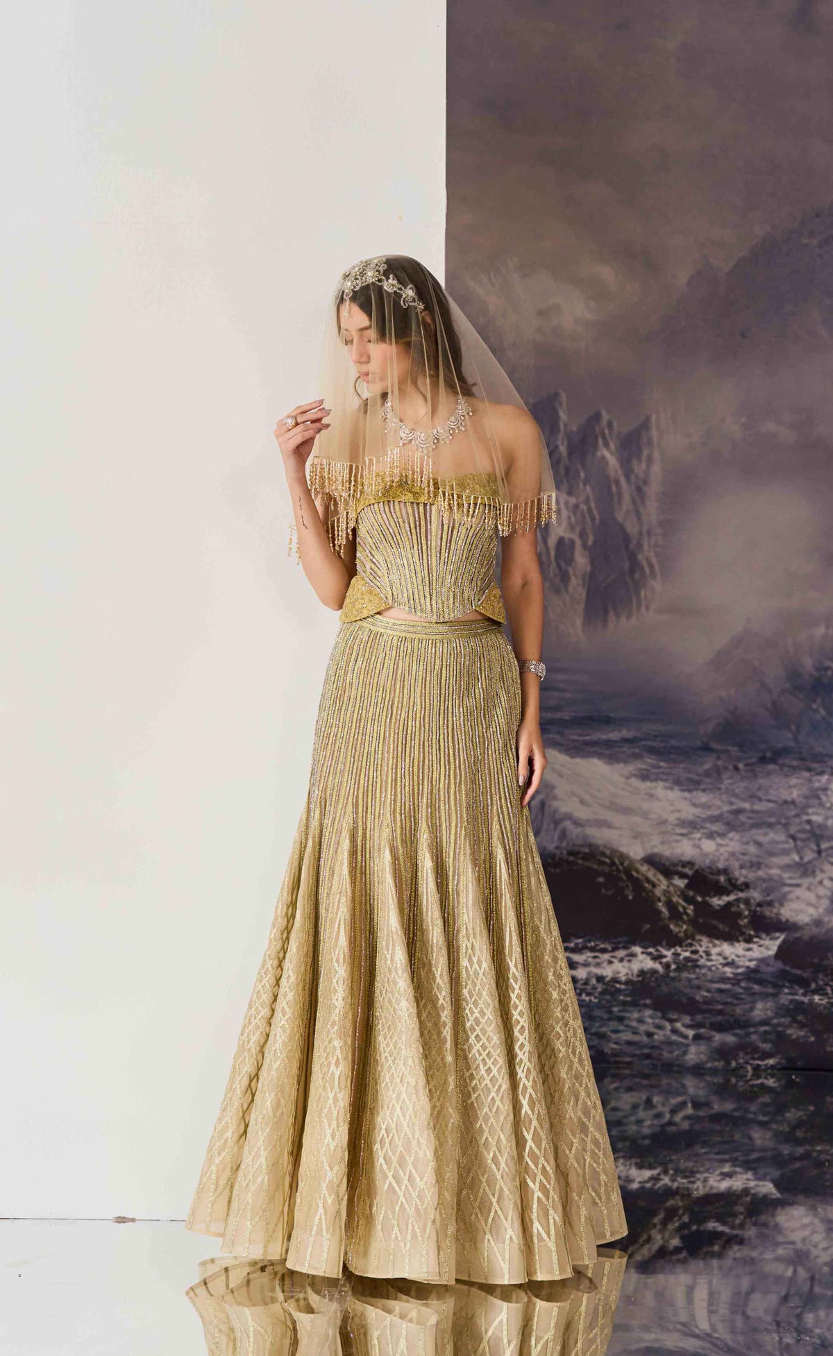 Lari Lehenga Set
