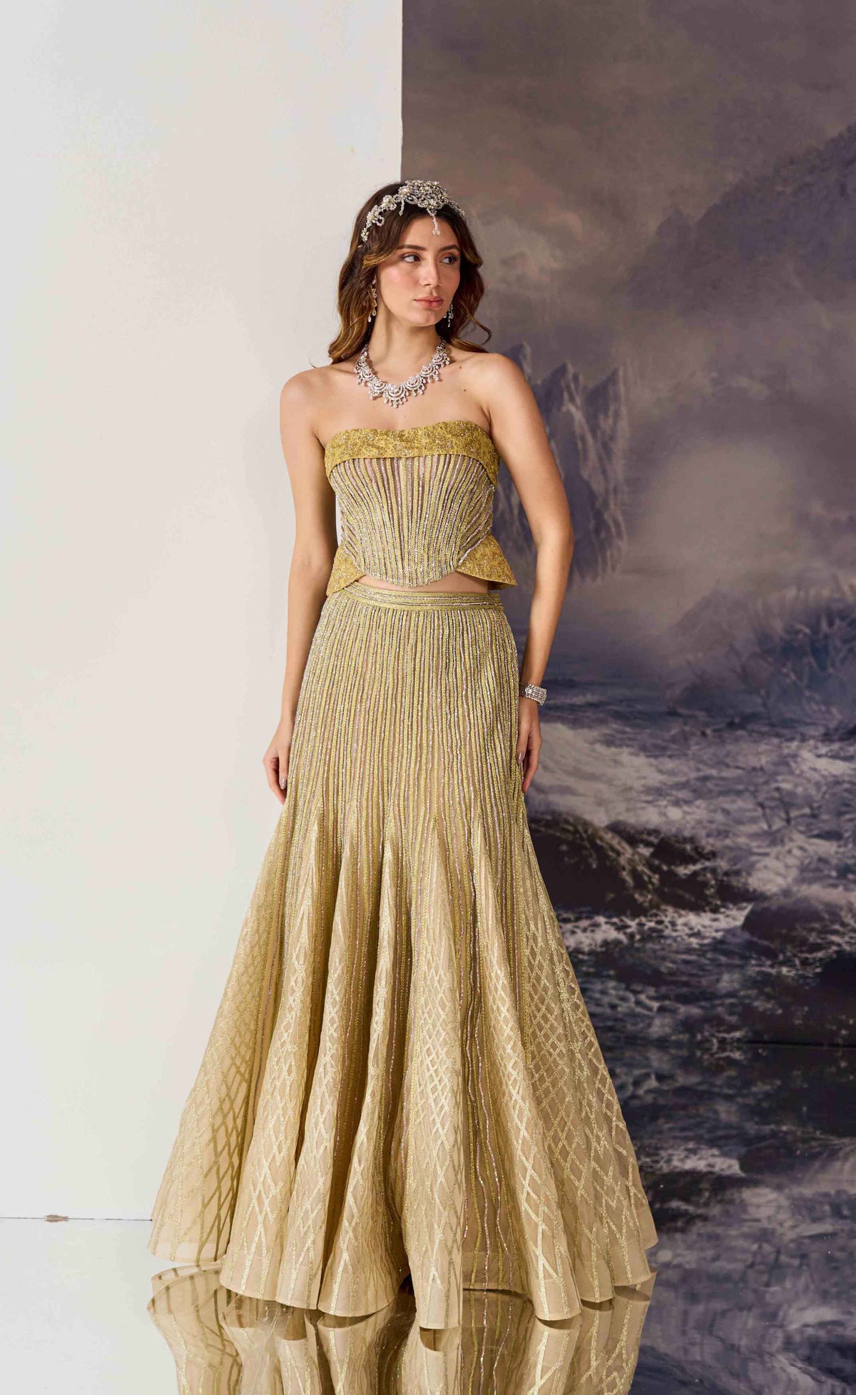 Lari Lehenga Set