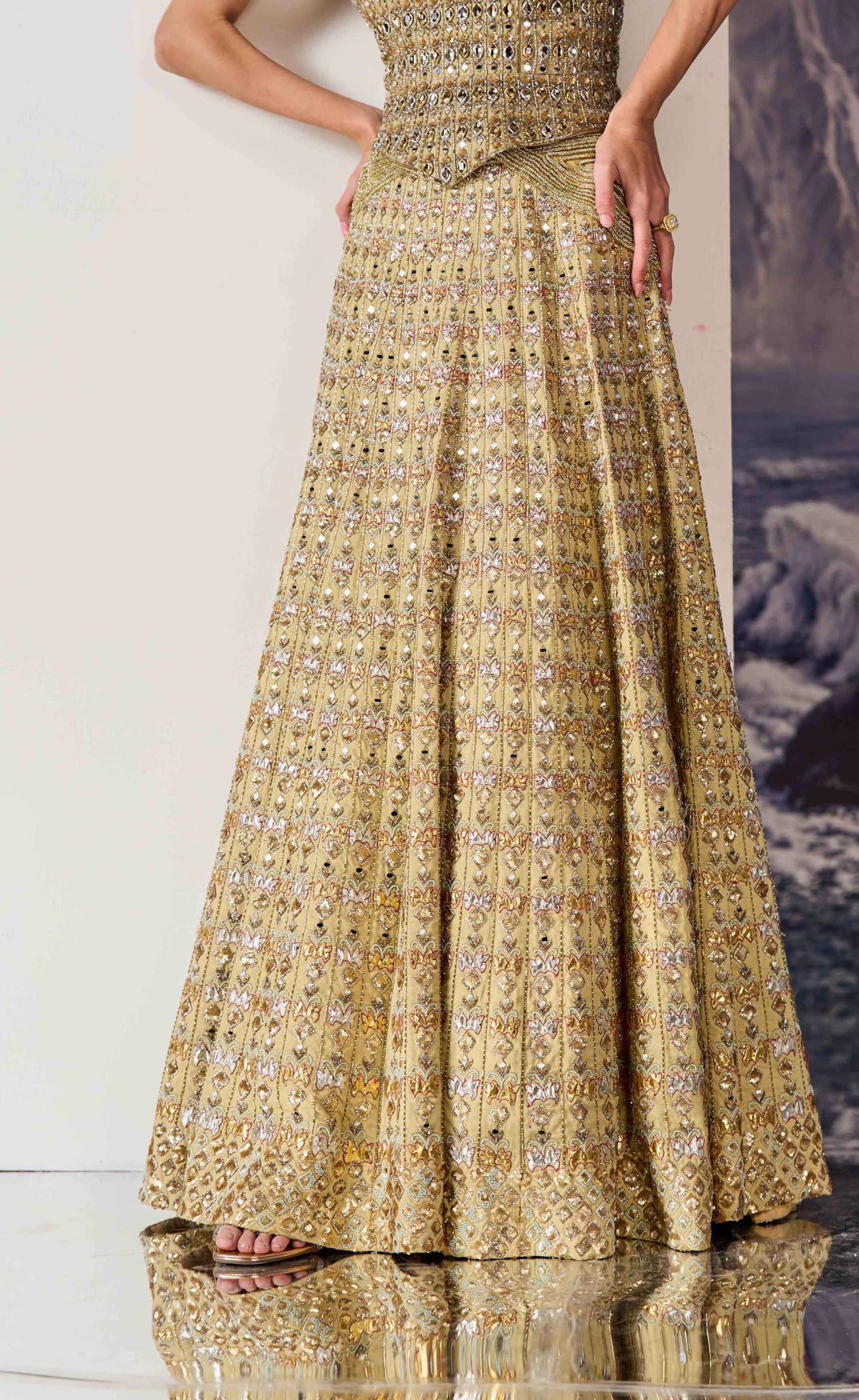 Franca Lehenga Set