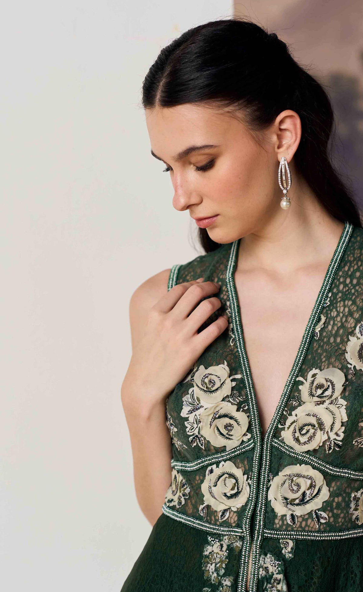 Bryony Floral Lace Set