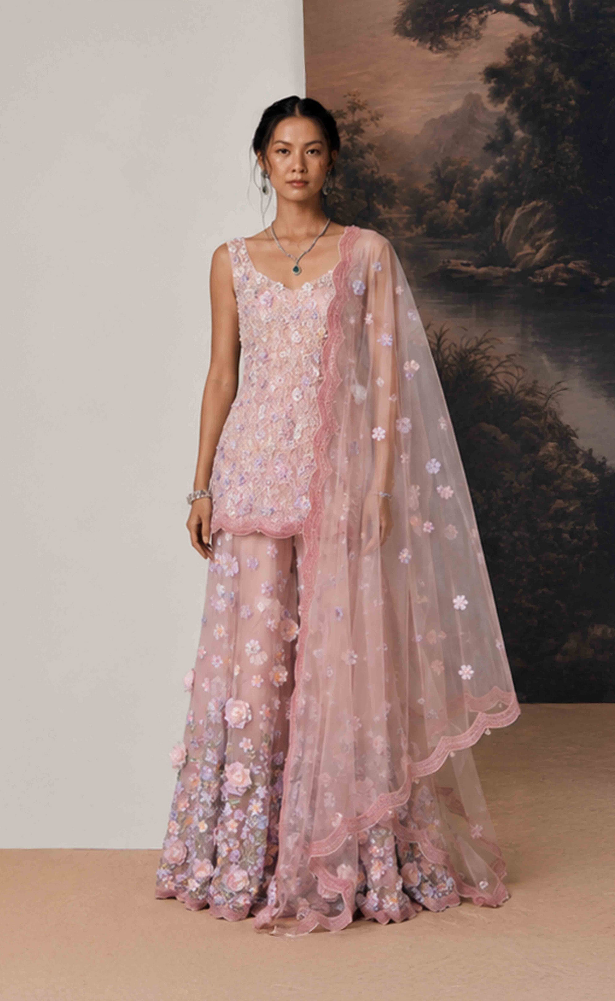 Floral appliqué