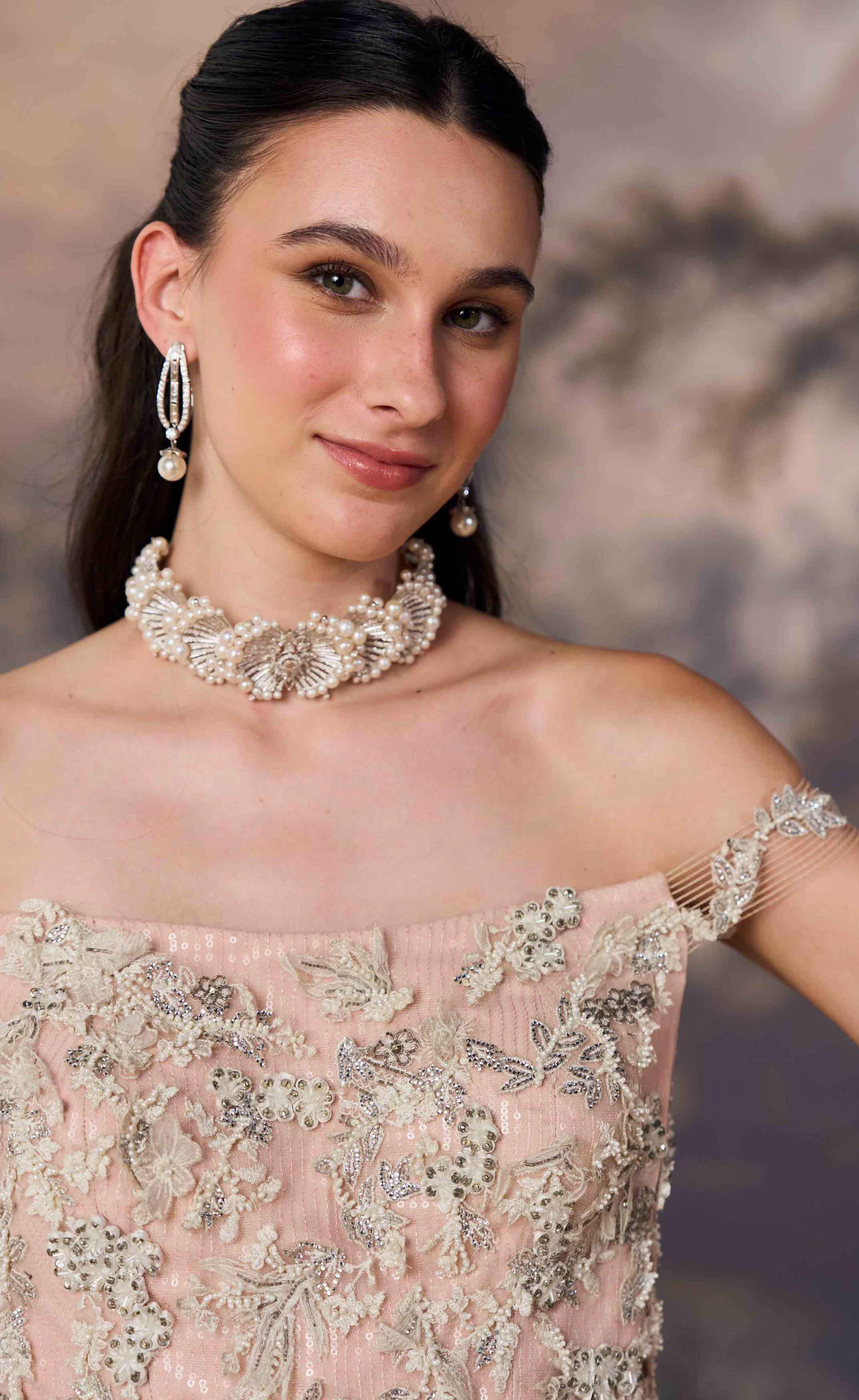 Lace and 3D botanicals