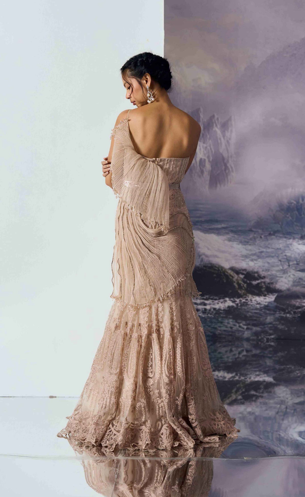 Elysia Swirl Gown
