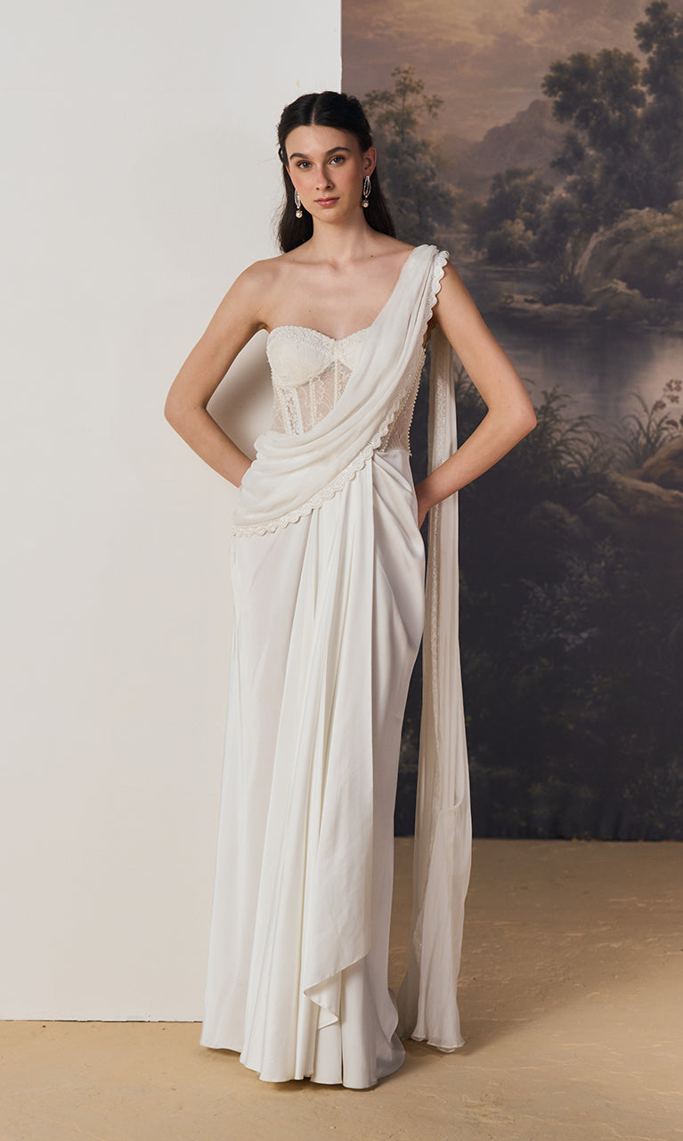 Cynthia Draped Saree