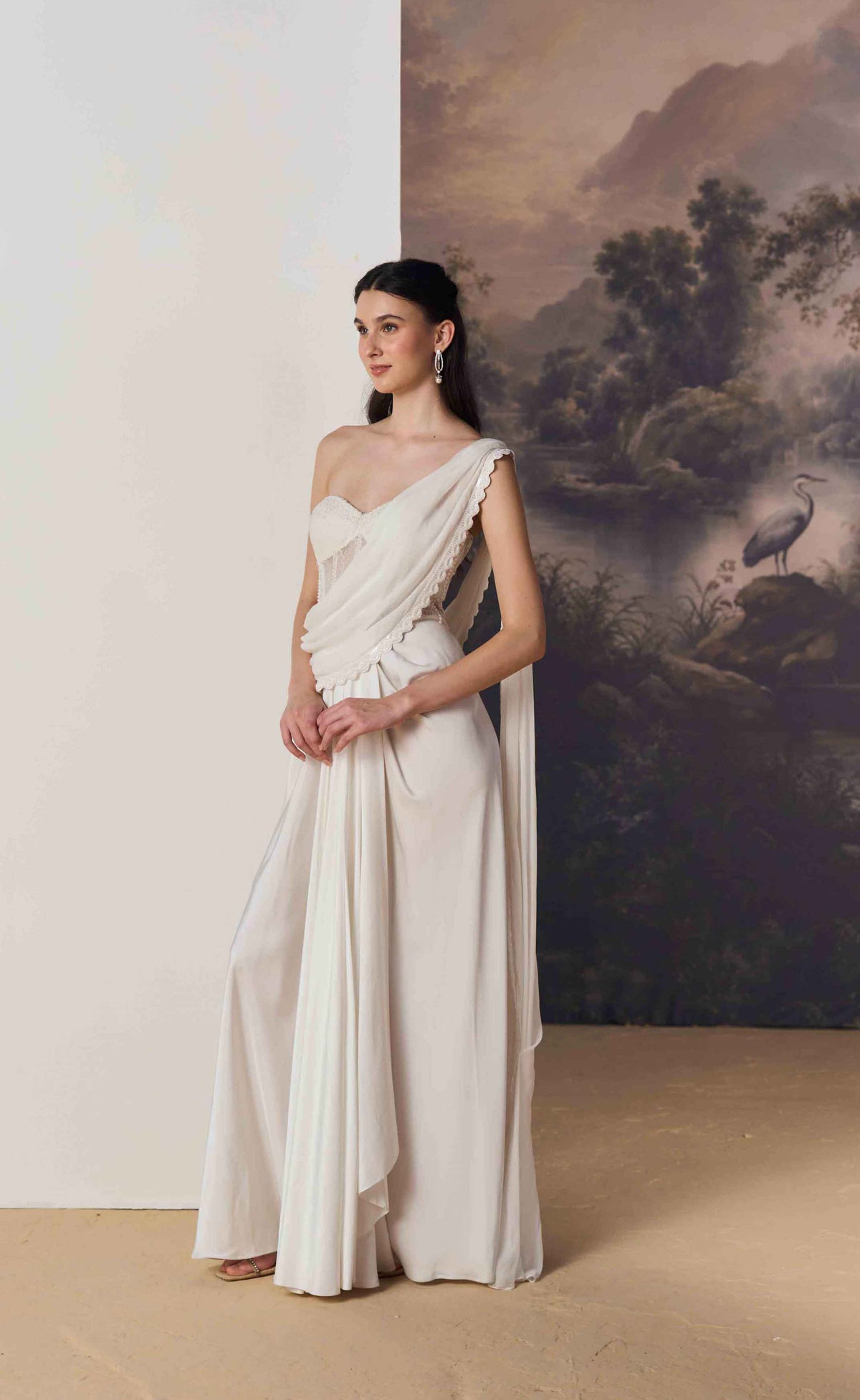 Cynthia Draped Saree