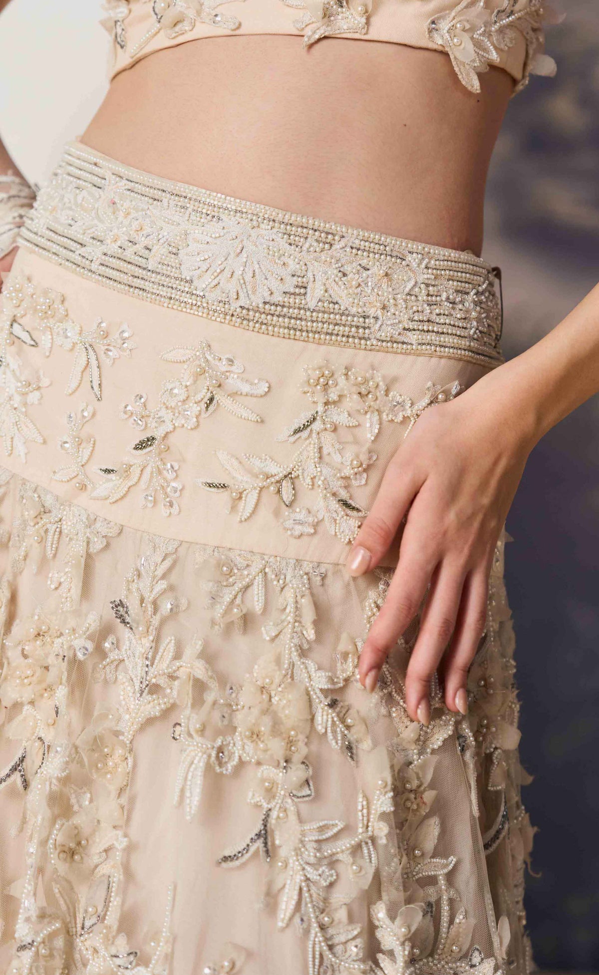 Aurelie Embroidered Lehenga