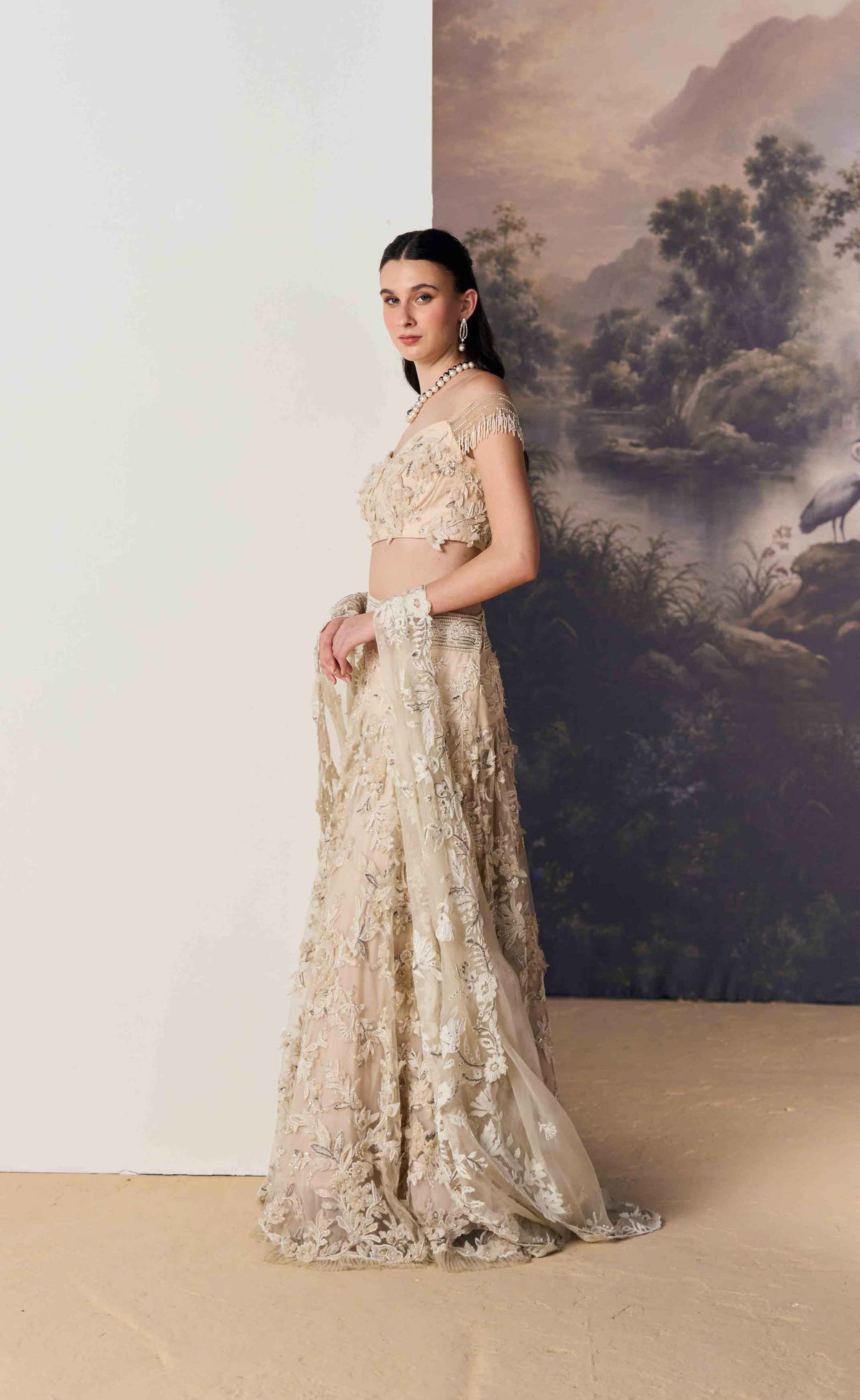 Aurelie Embroidered Lehenga