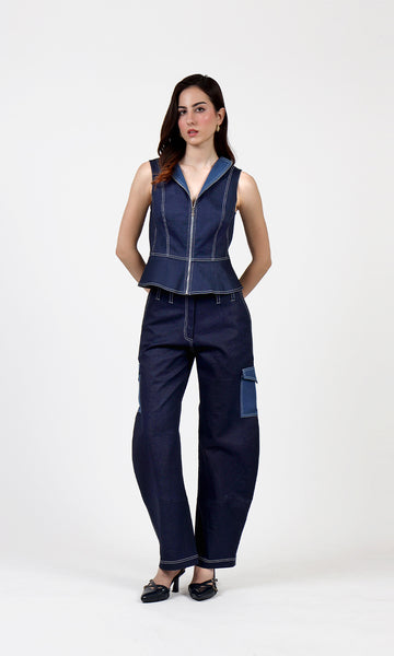 Greer Top &amp; Aveline Pant Set– designer jumpsuit by Geisha Designs
