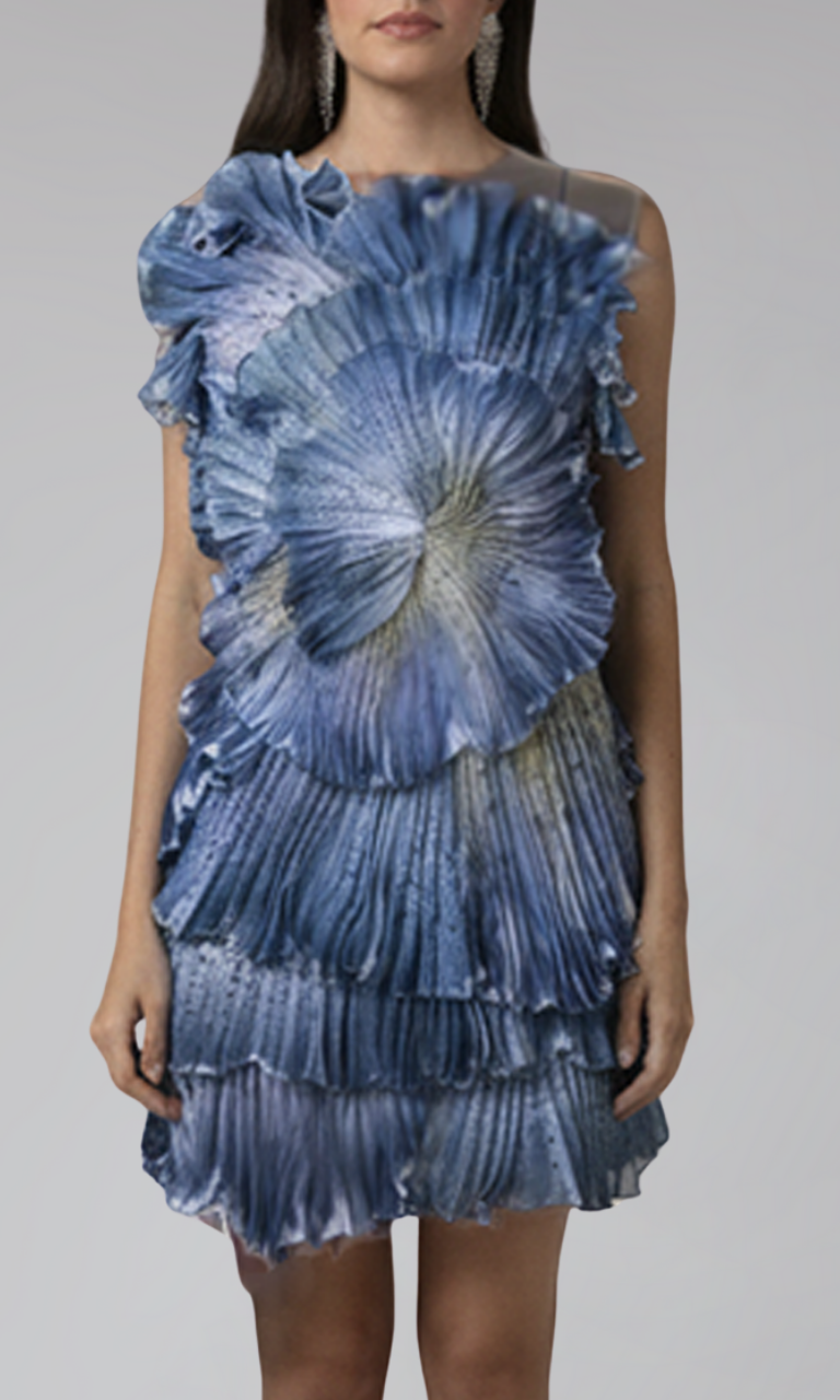 Sculpted ruffles
