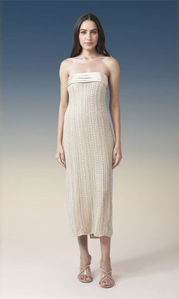 geisha designs strapless train mini dress Geisha Designs Strapless Train Mini Dress