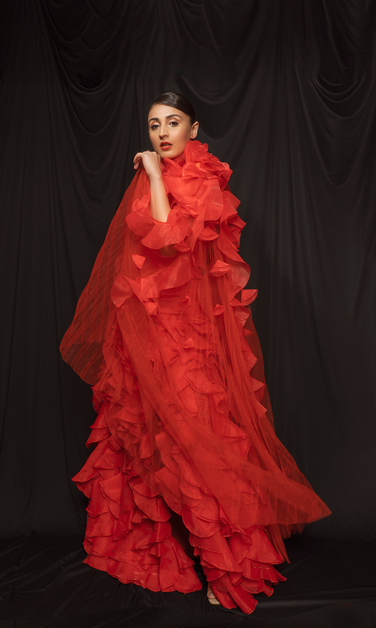 Coralie Gown with Cape