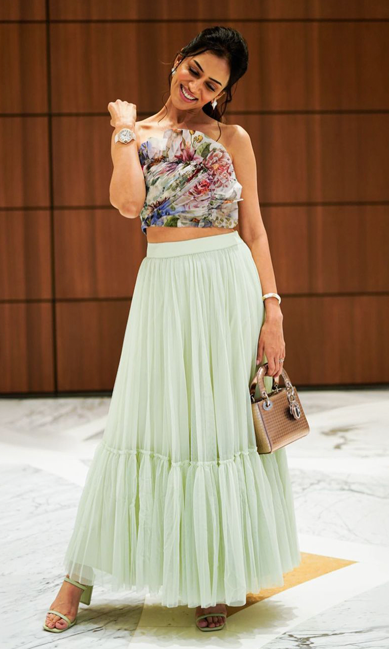 Claire Tulle Skirt (Mint)