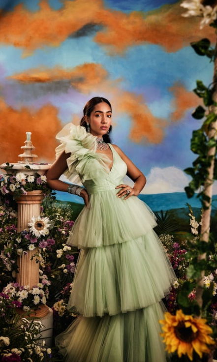 Tulle ruffles