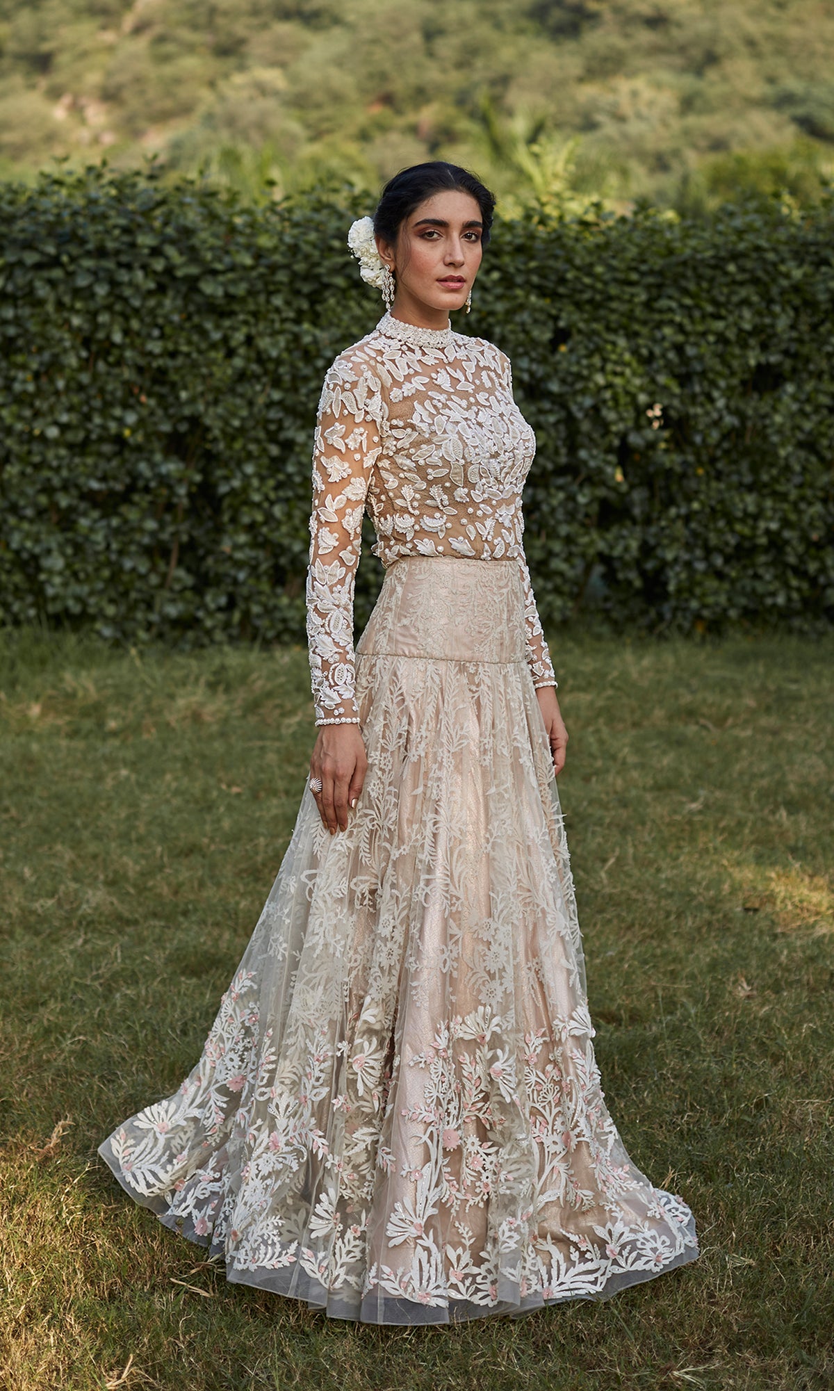 The Pearline Delicate Lehenga Set