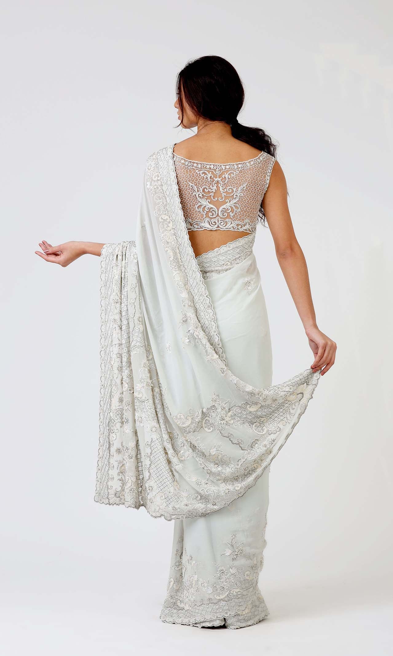 Embroidery and sequins