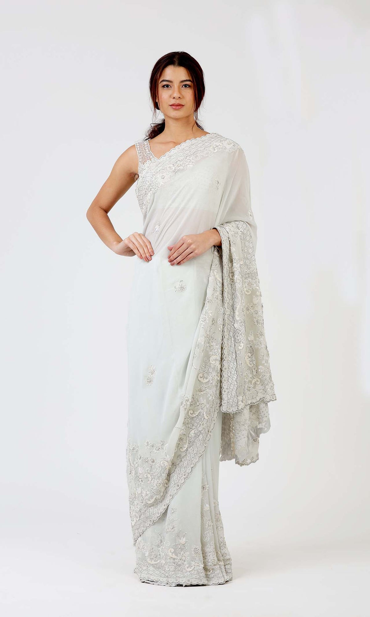 Fidella Embellished Saree