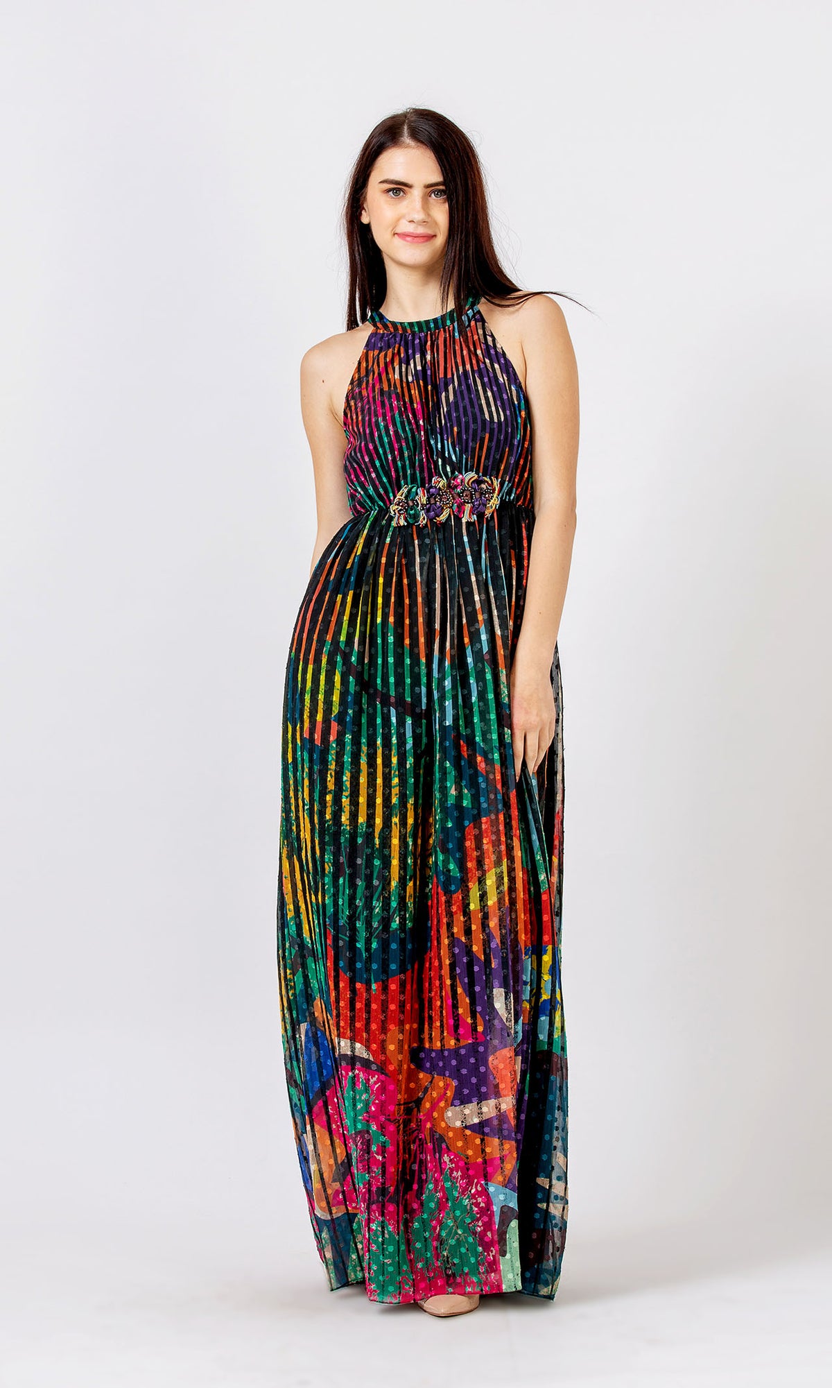 Bold Floral Maxi