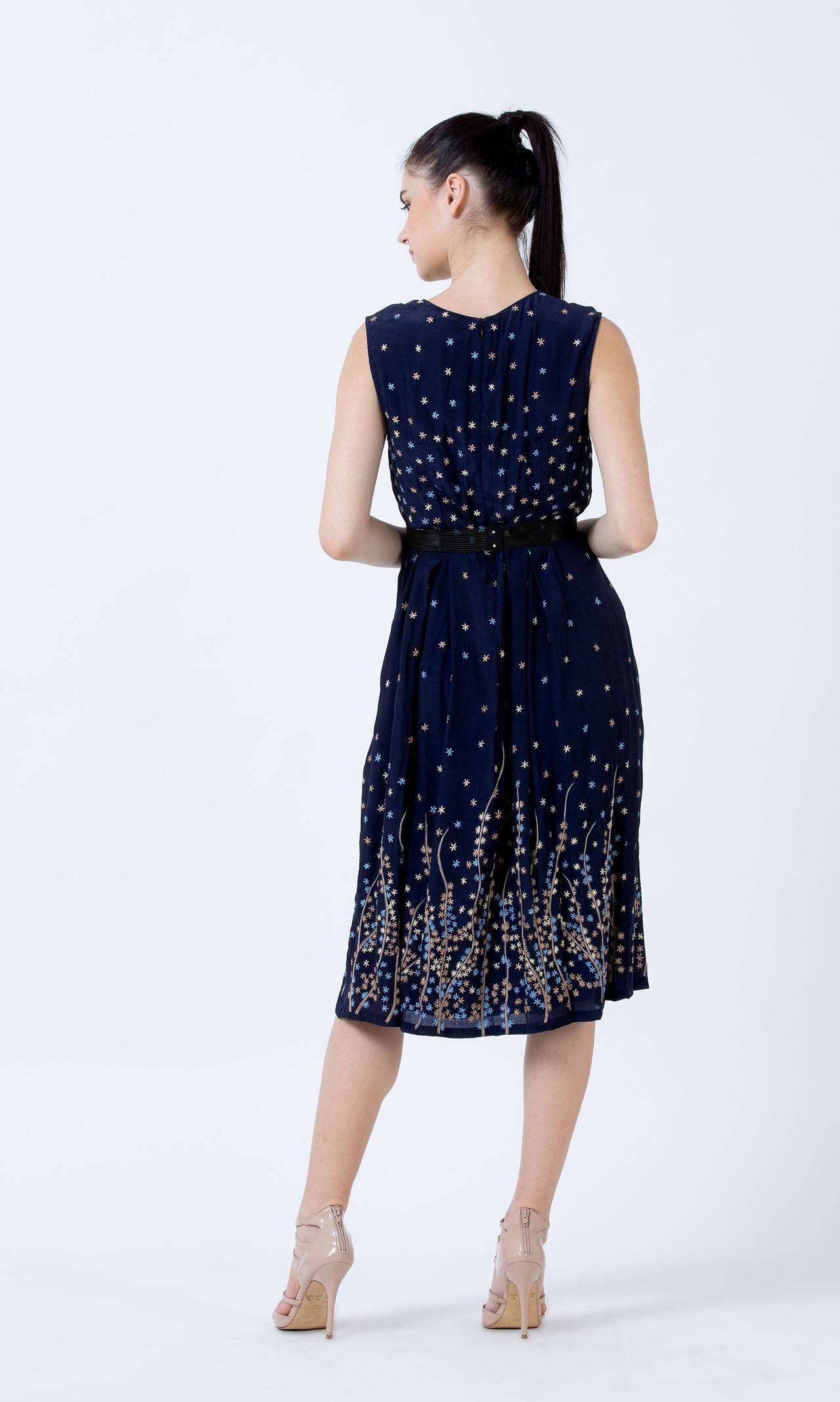 Embroidered stars and stems